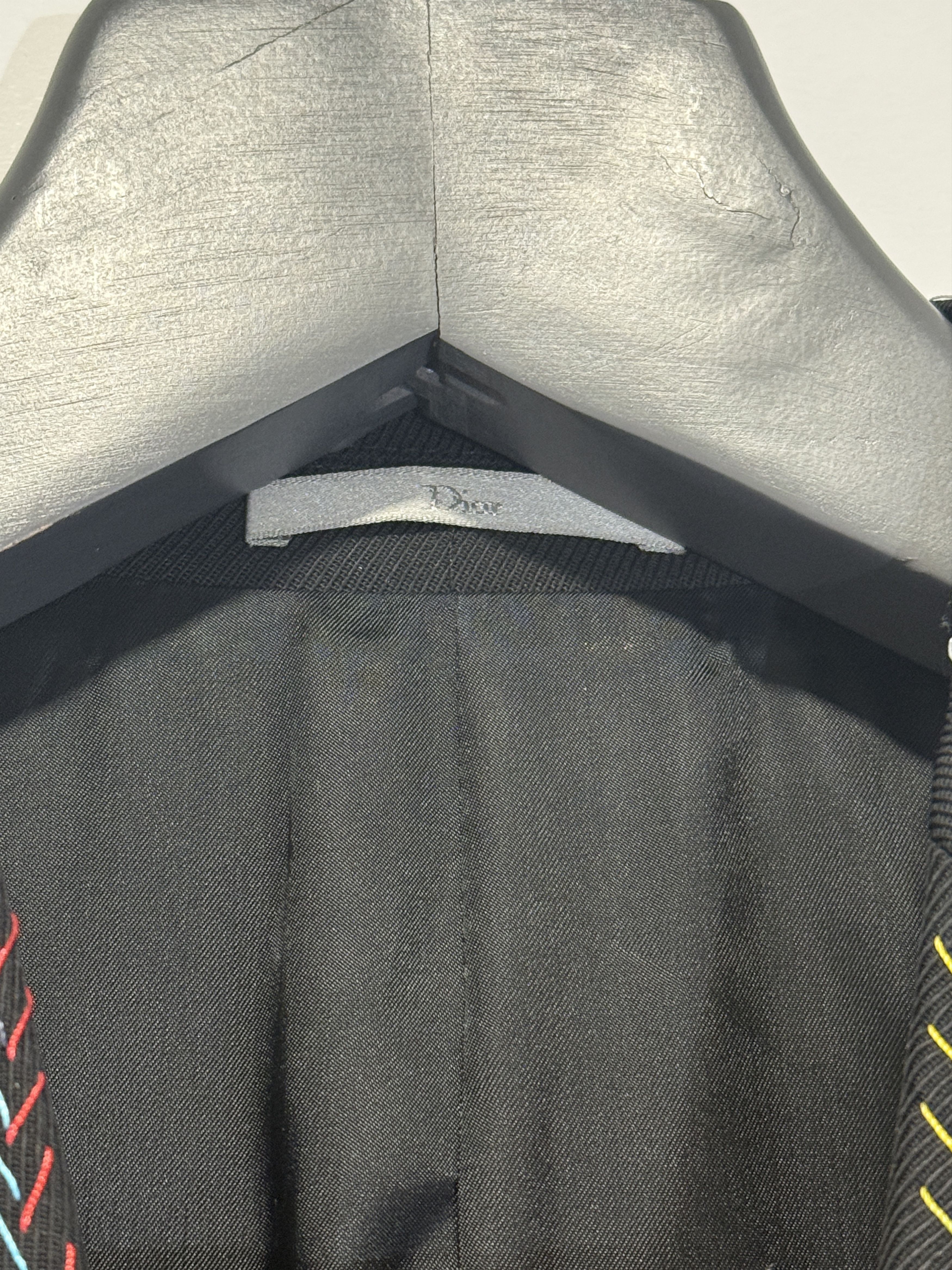 Dior Basting Stitch Suit Size 48R - 10 Thumbnail
