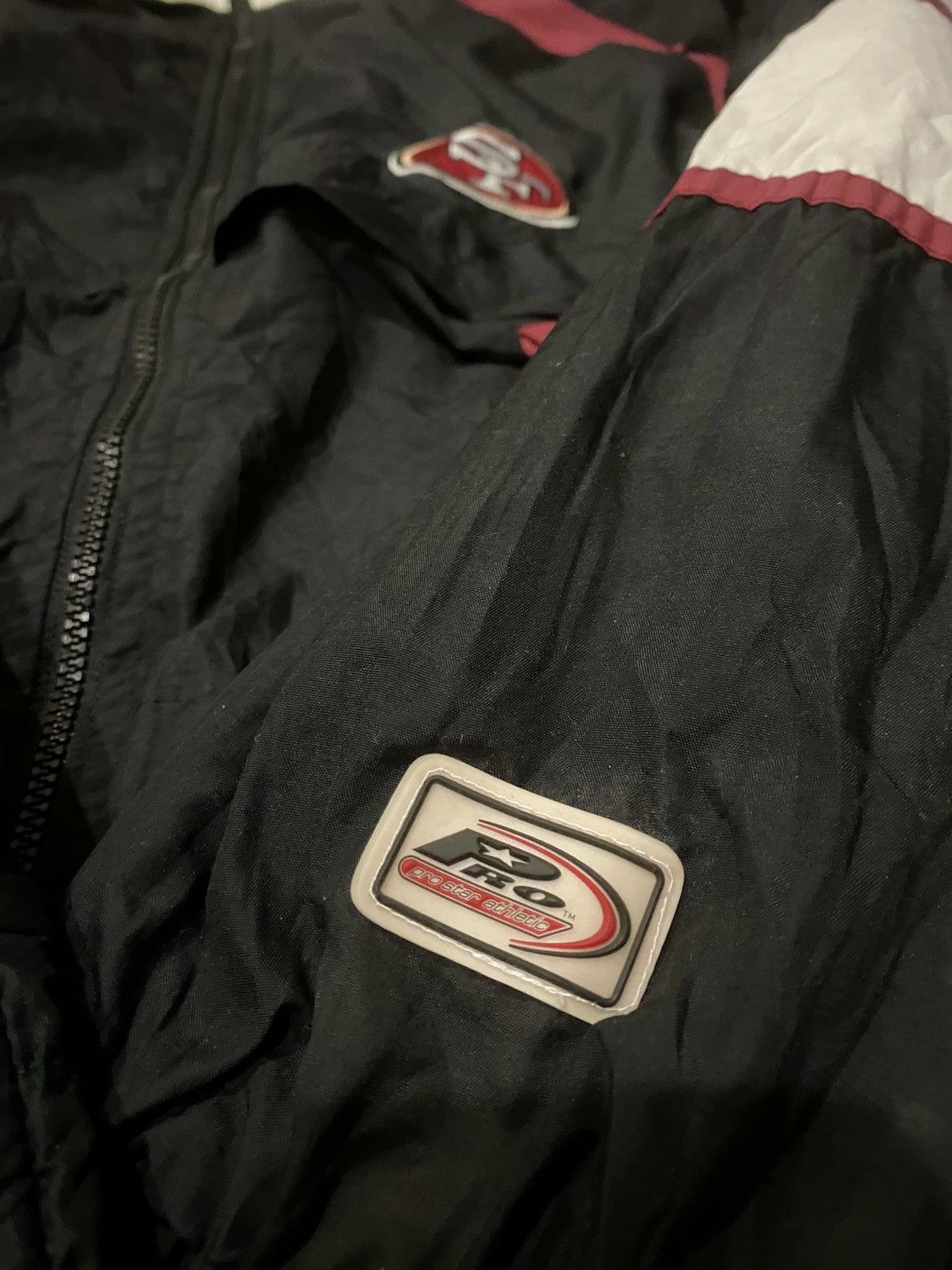 NFL × Pro Player × Vintage vtg san francisco 49ers long jacket Size US XL / EU 56 / 4 - 4 Thumbnail