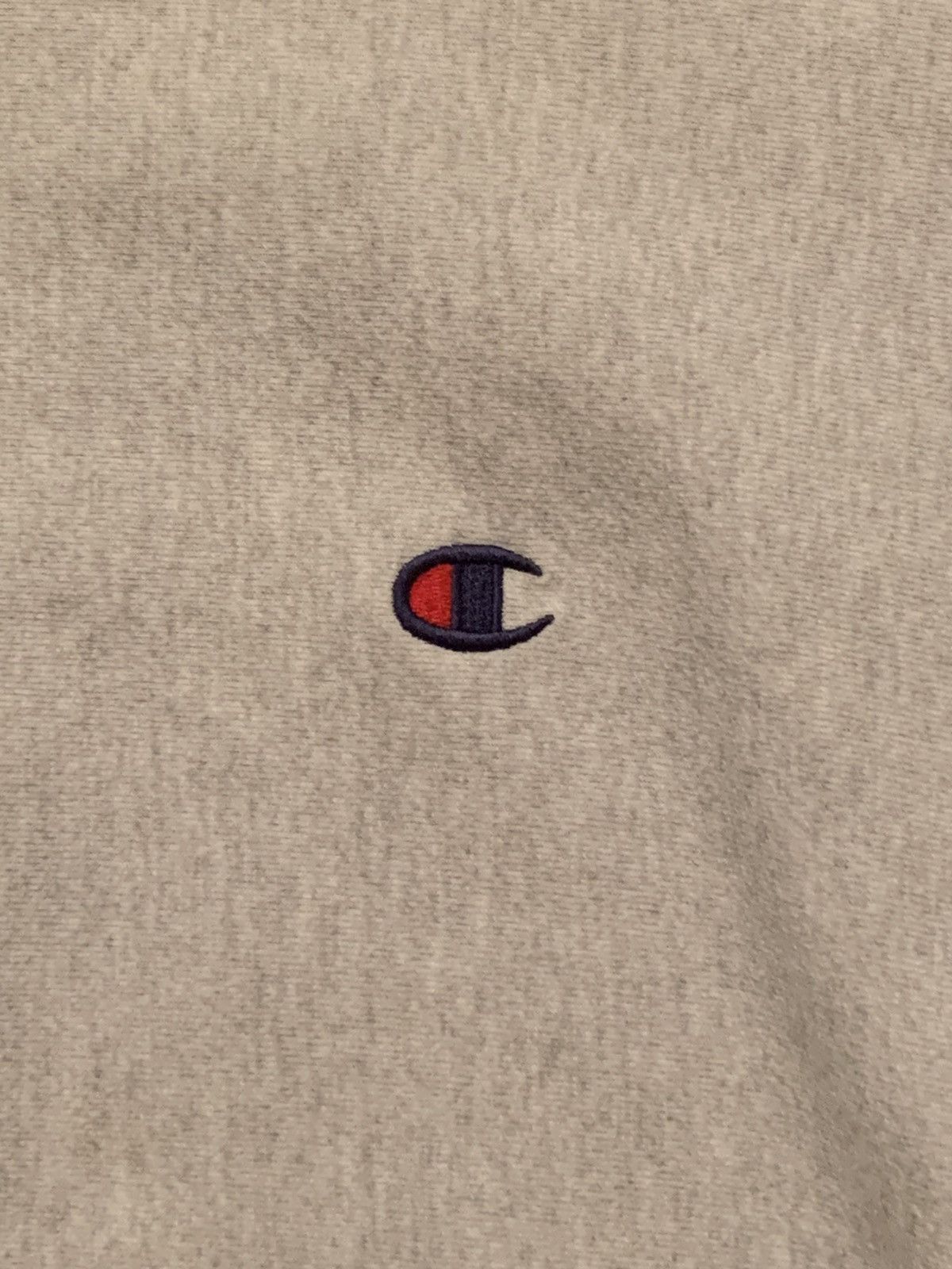 Champion Vintage Y2K Champion Reverse Weave Light Grey LS Sweatshirt Size M / US 6-8 / IT 42-44 - 3 Thumbnail