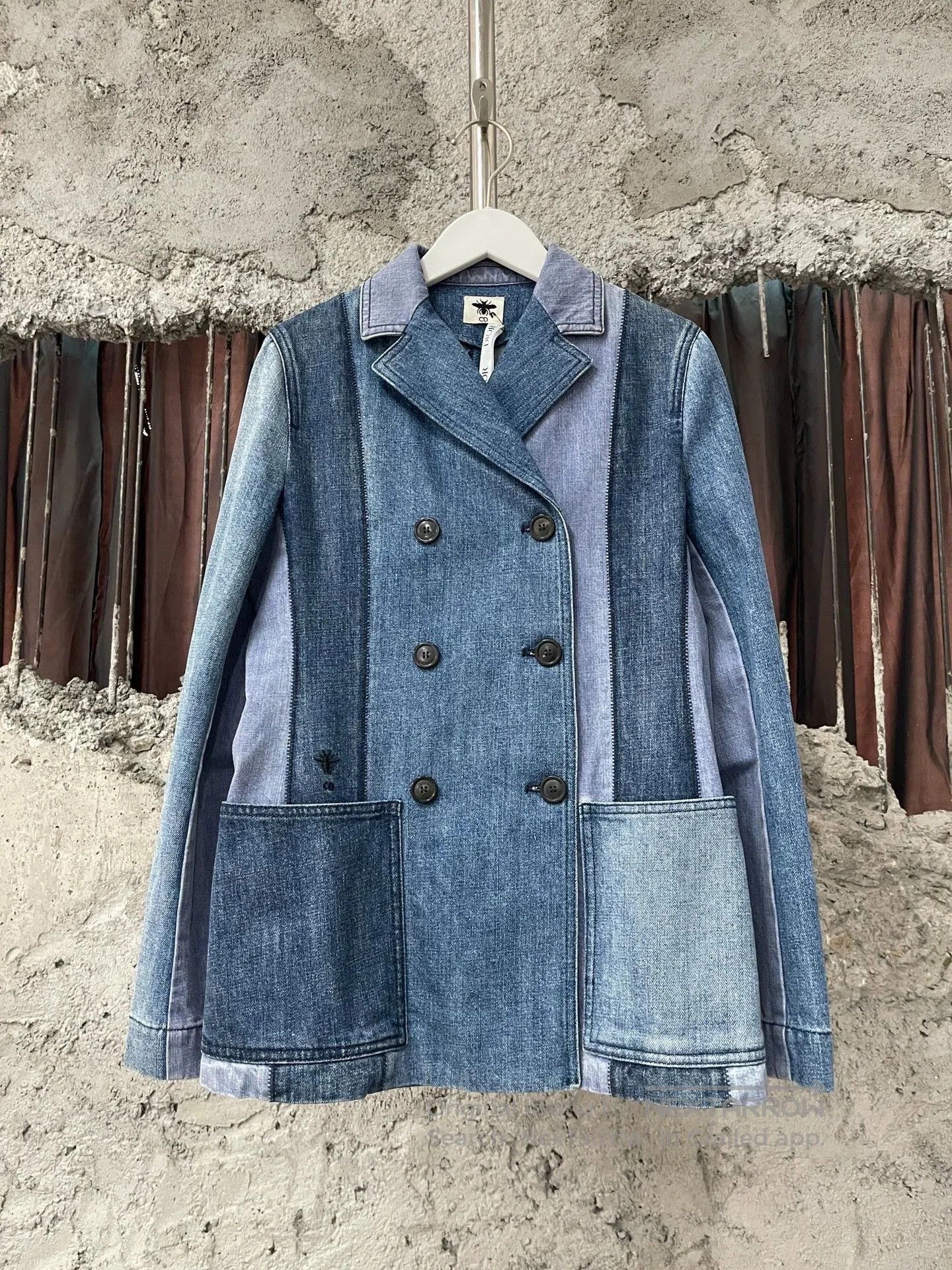 Dior Dior Double-Breasted Denim Jacket. Size US S / EU 44-46 / 1 - 1 Thumbnail