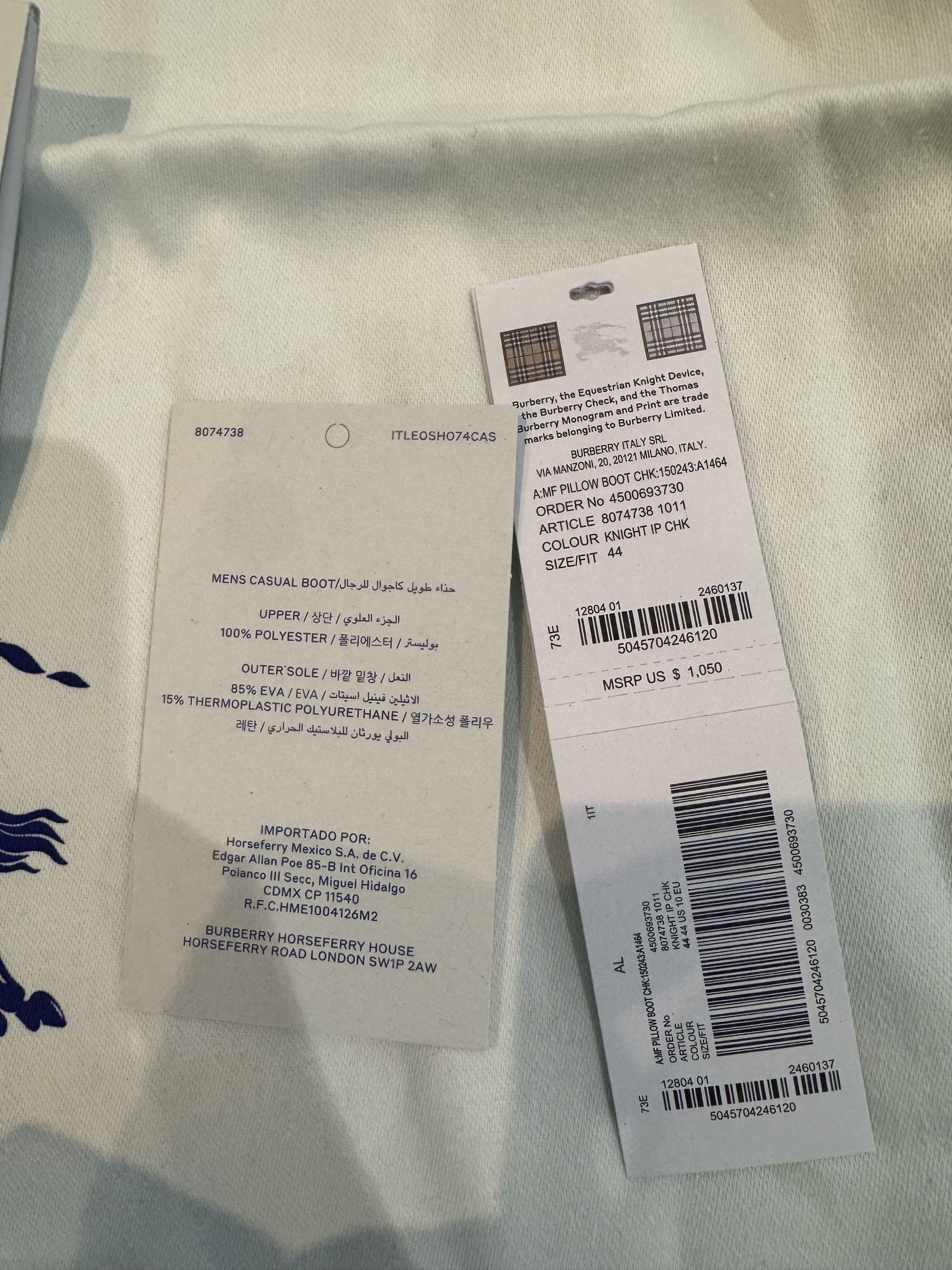Burberry Burberry Pillow Boot Size 11 US 44 EU Size US 11 / EU 44 - 8 Thumbnail