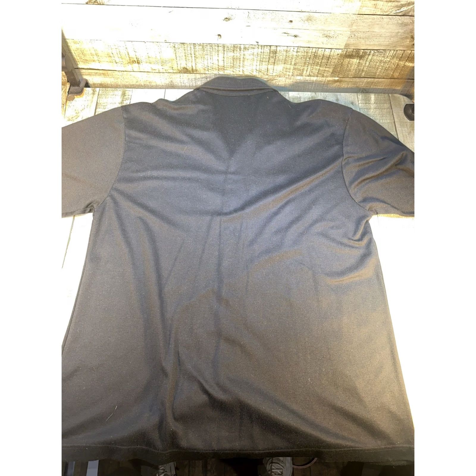 Etro Cherskin Black Button-Up Shirt L Short Sleeve Geometric Stripe Retro Casual Mens Size US L / EU 52-54 / 3 - 4 Thumbnail