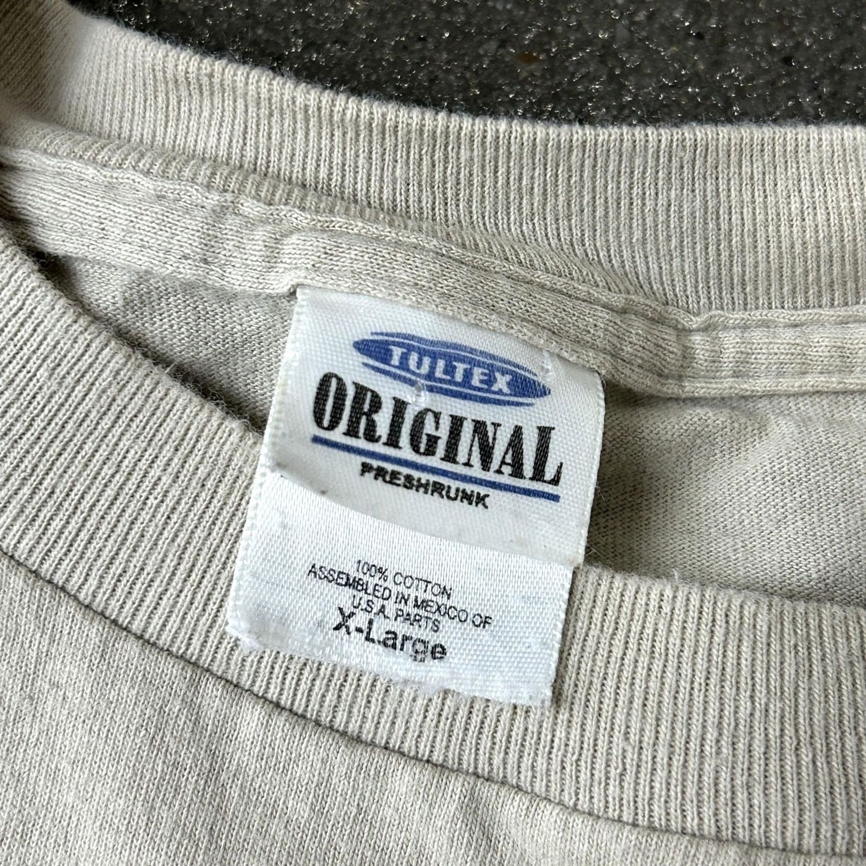 Tultex Tultex Shirt Mens XL Beige Best Dad In The World BBQ Graphic Tee T-Shirt Size US XL / EU 56 / 4 - 3 Thumbnail