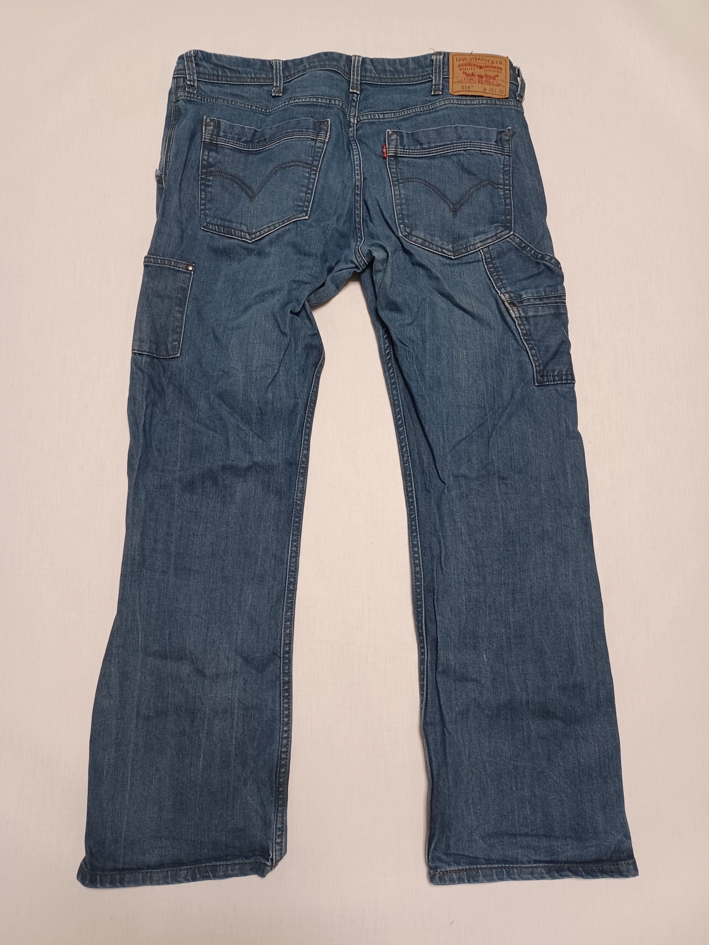 Levi's Vintage Clothing Levis 514 vintage carpenter cargo jeans w38 l32 Size US 38 / EU 54 - 1 Thumbnail
