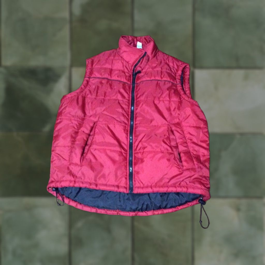Marlboro VINTAGE Marlboro Full Zip Vest Adult Medium Red 90s Outdoors Mens Size US M / EU 48-50 / 2 - 1 Thumbnail