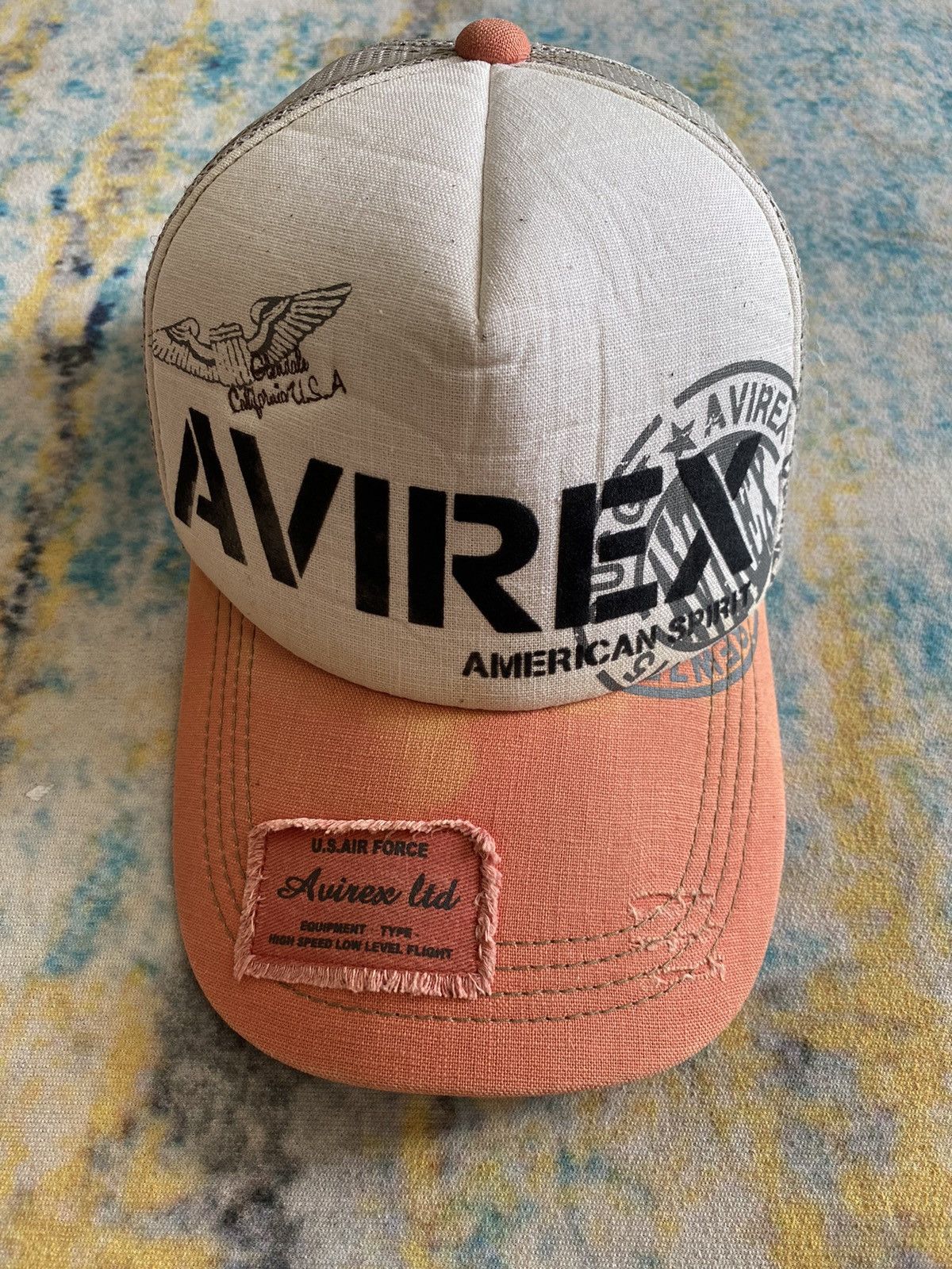Avirex Avirex Hat Military Army Cap Trucker Hat Size ONE SIZE - 1 Thumbnail