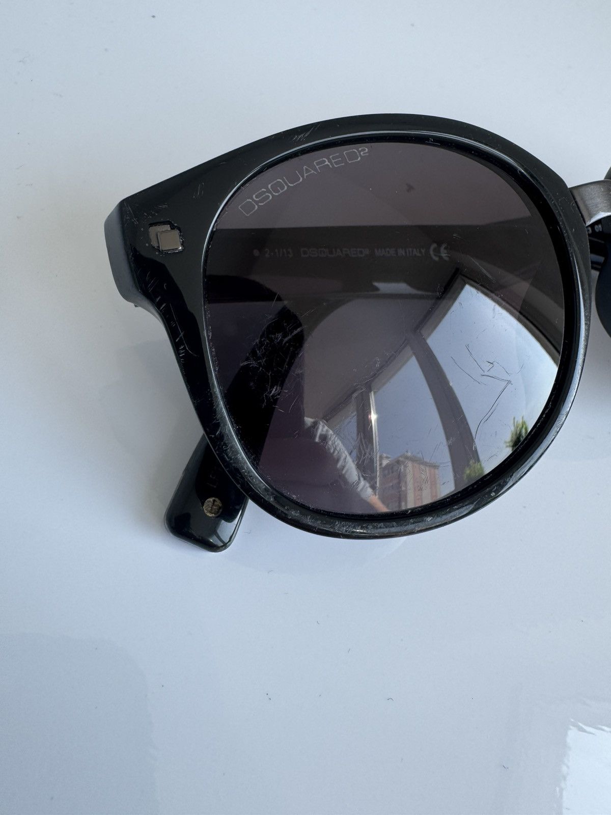 Dsquared2 Dsquared2 Sunglasses Black Square Frame Designer Size ONE SIZE - 8 Thumbnail