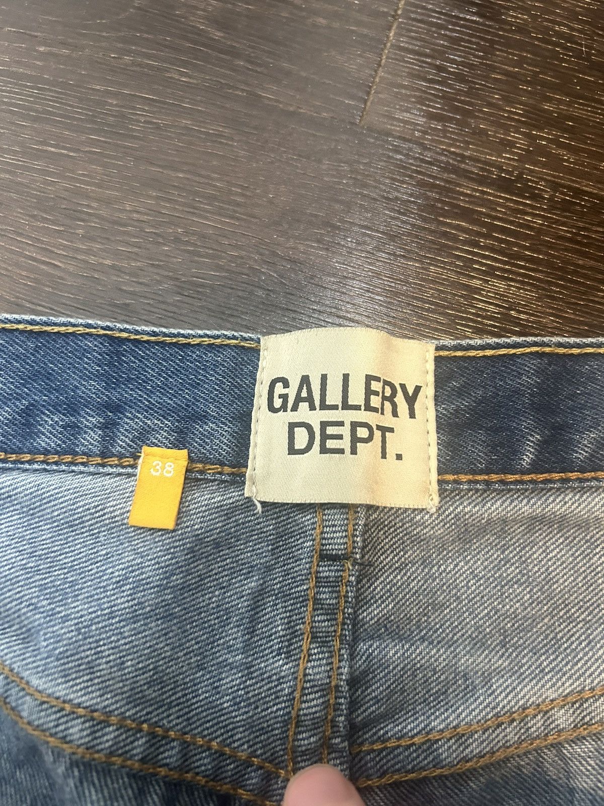 Gallery Dept. Gallery dept 20 G patch denim black/gold Size US 38 / EU 54 - 7 Thumbnail