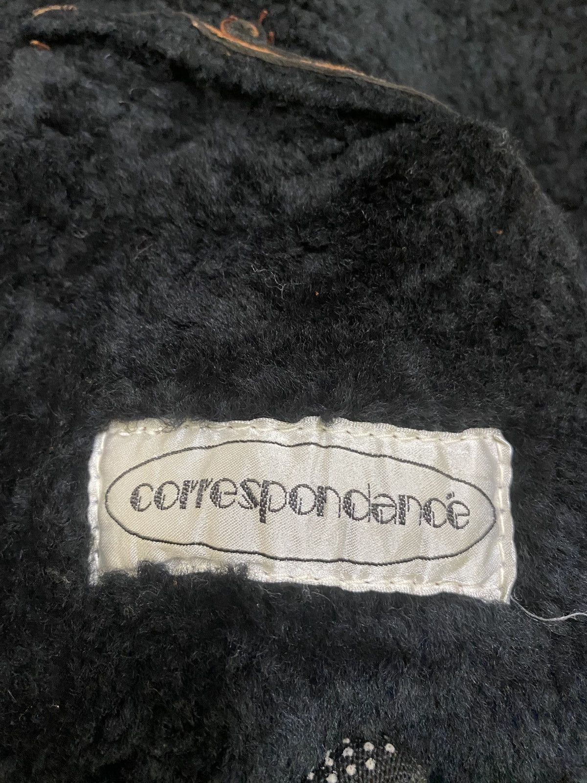 Leather Correspondance Vintage Shearling Aviator Jacket Brown Suede Size US M / EU 48-50 / 2 - 8 Thumbnail