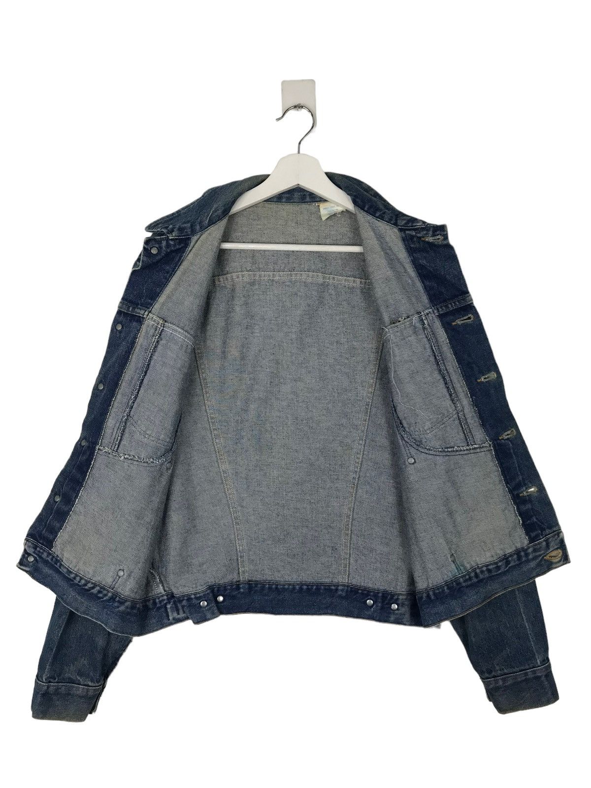 Rustler 🔥1980s RUSTLER DENIM TRUCKER JACKET MADE IN USA Size US M / EU 48-50 / 2 - 7 Thumbnail
