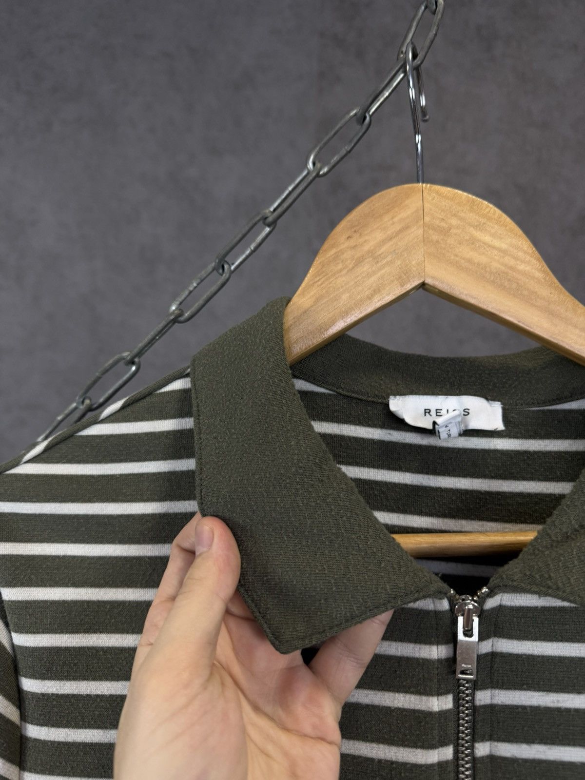 Reiss Reiss designer striped polo tee Size US M / EU 48-50 / 2 - 4 Thumbnail