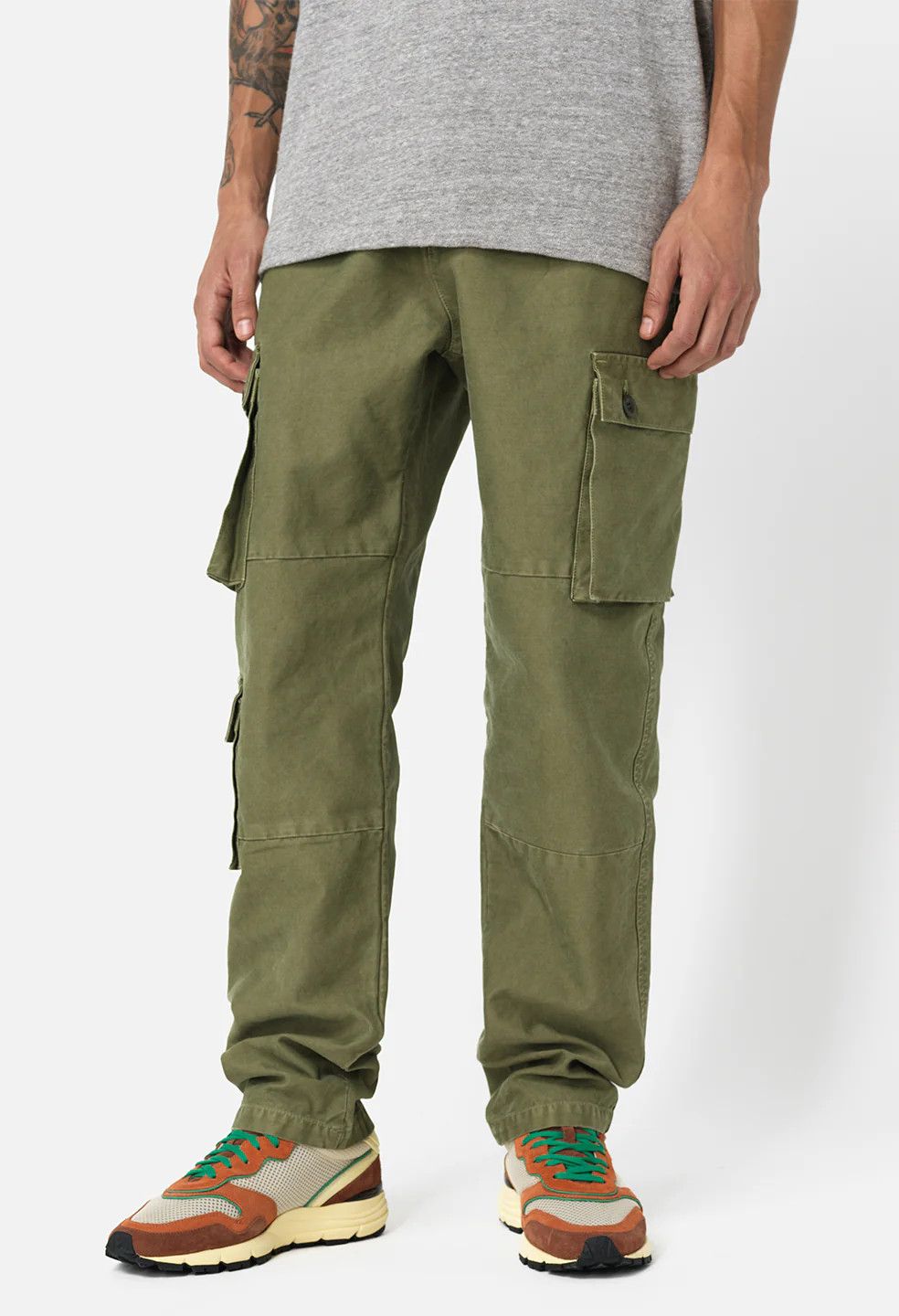 John Elliott John Elliott Techno Utility Pants Size 2 Olive, MIJ Size US 31 - 4 Thumbnail