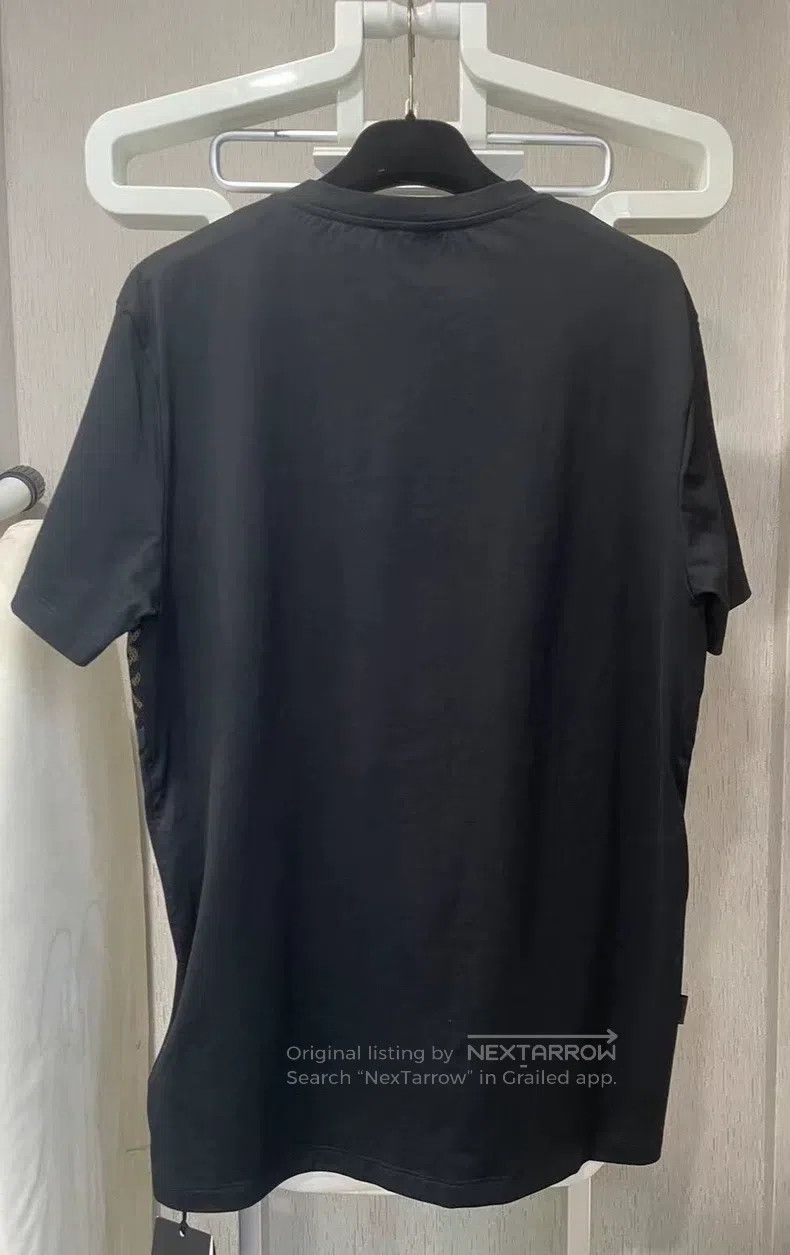 Fendi Fendi Men's Black Short Sleeve T-Shirt Size US L / EU 52-54 / 3 - 2 Thumbnail