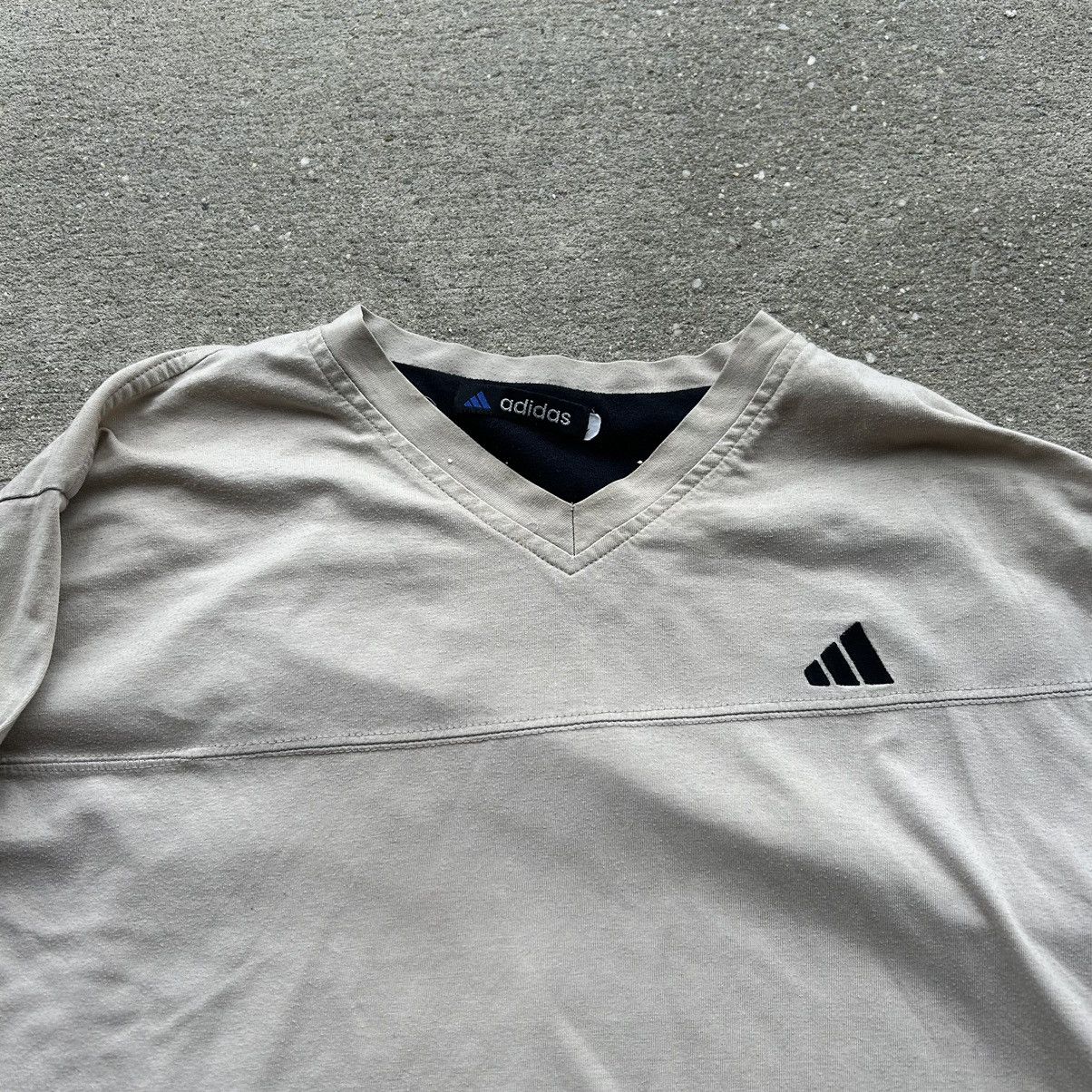 Adidas × Vintage Vintage 90s Adidas asia line long sleeve t Size US L / EU 52-54 / 3 - 2 Thumbnail