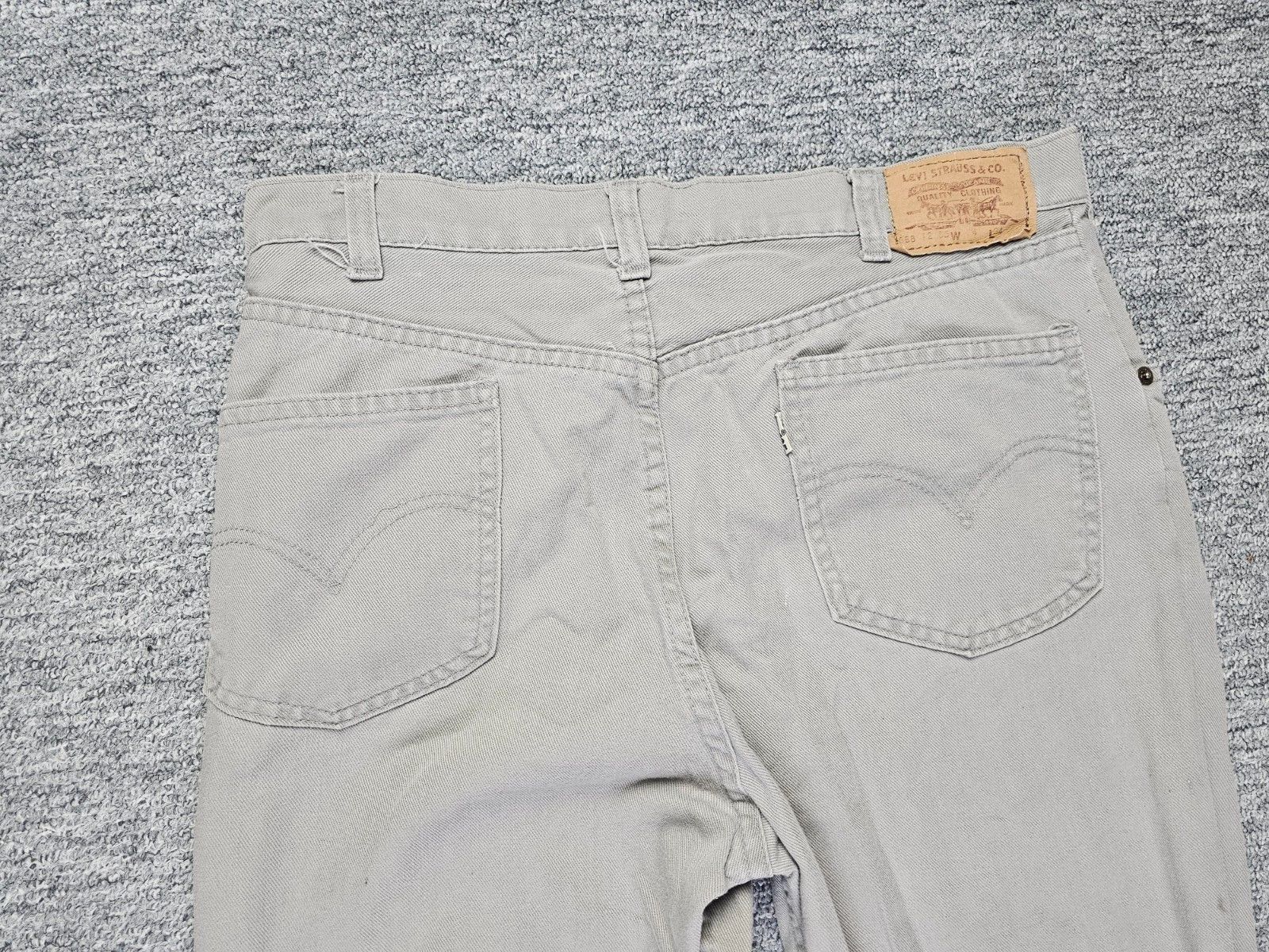 Levi's Vintage 80s Levi's 688 Silver Tab Jeans Made in UK W32 Size US 32 / EU 48 - 11 Thumbnail