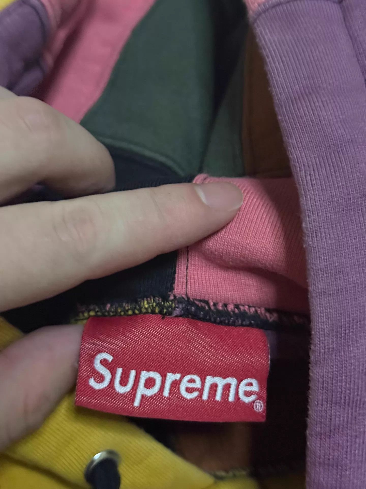 Supreme Supreme Patchwork Sweatshirt M Excellent Condition Size US M / EU 48-50 / 2 - 5 Thumbnail