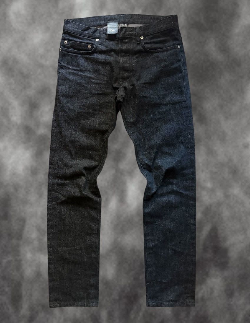 Dior Black Dior Raw denim Size US 29 - 1 Thumbnail