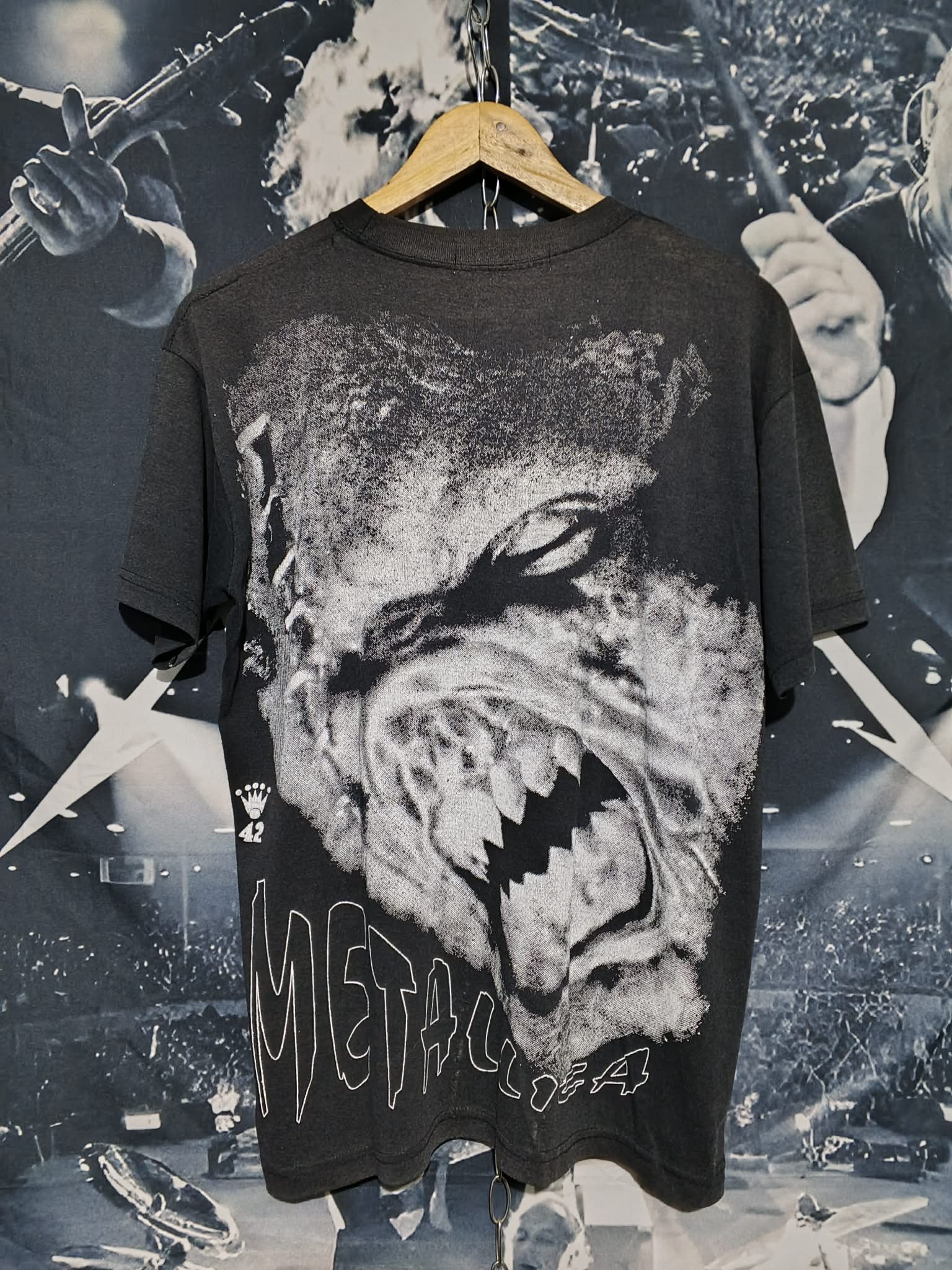 Metallica Very Rare Metallica x Nemesis Resident Evil Size US L / EU 52-54 / 3 - 4 Thumbnail