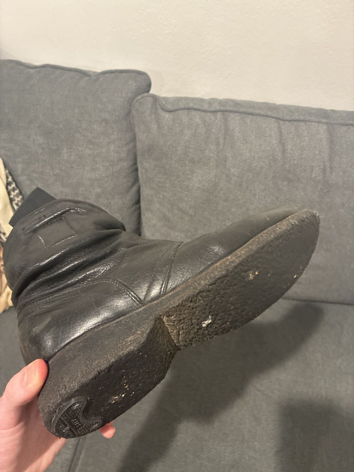 Rick Owens Rick Owens AW03 Pull on Trucker Boot Size US 9.5 / EU 42-43 - 8 Thumbnail