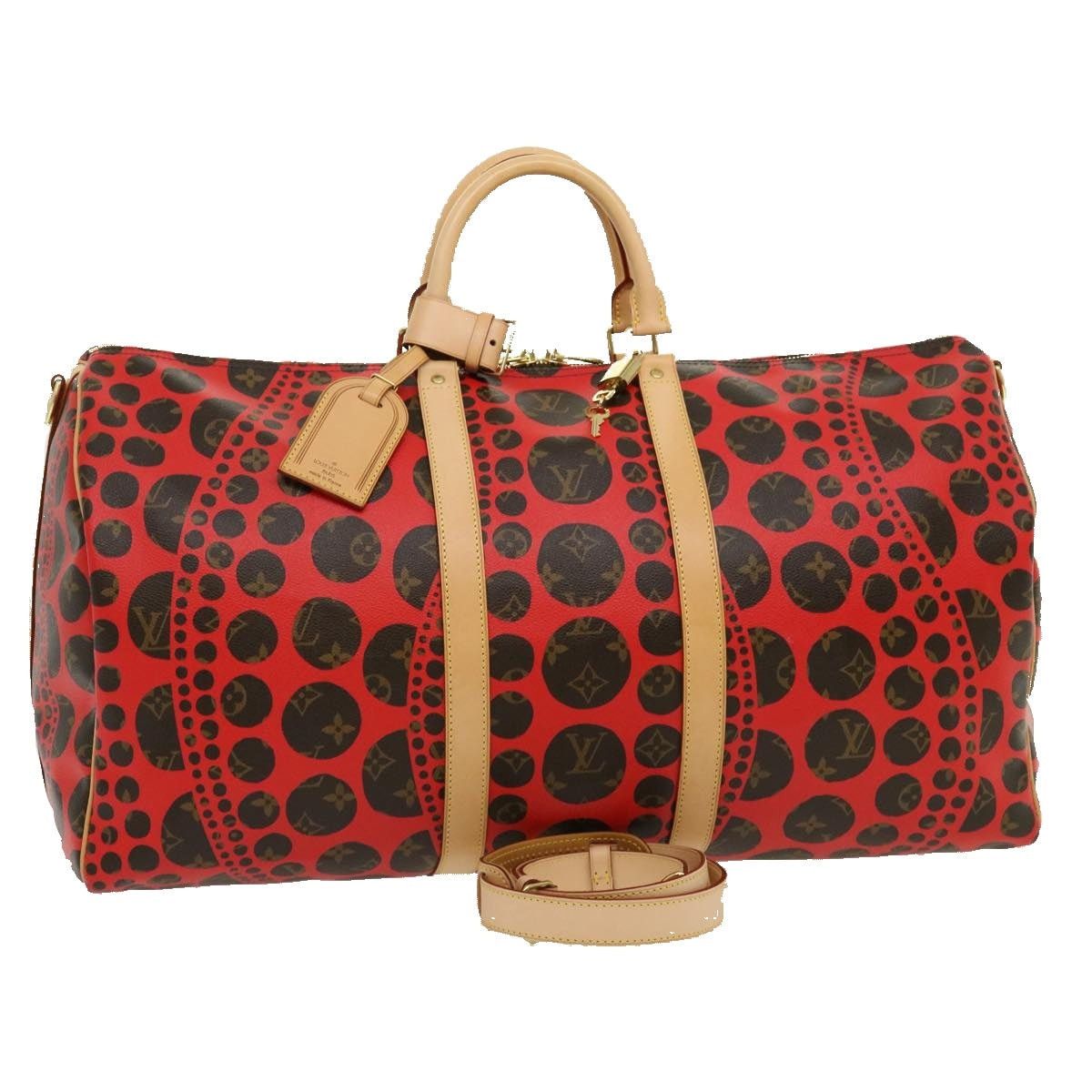 Louis Vuitton LOUIS VUITTON Monogram Yayoi Kusama Keepall Bandouliere55 Size ONE SIZE - 1 Thumbnail