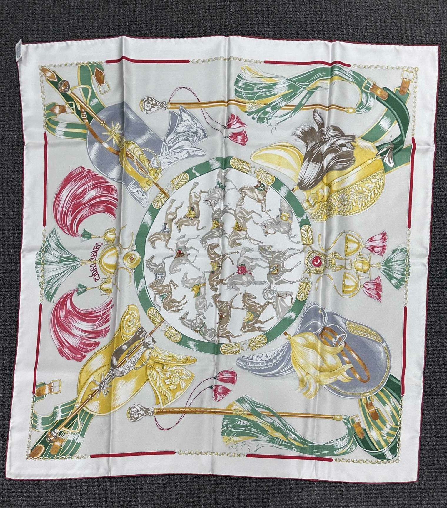 Hermes Hermes Printed Scarf one size Men Size ONE SIZE - 1 Thumbnail