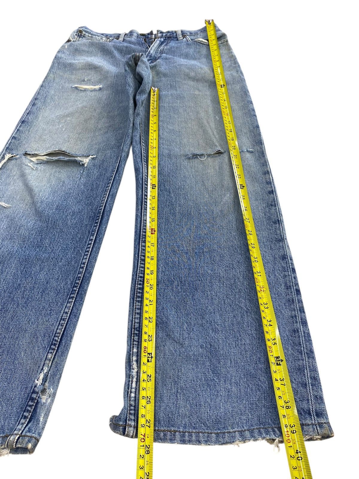 Levi's Vintage Levi’s Acid Light Blue Wash Style Loose Jeans Size US 29 - 7 Thumbnail