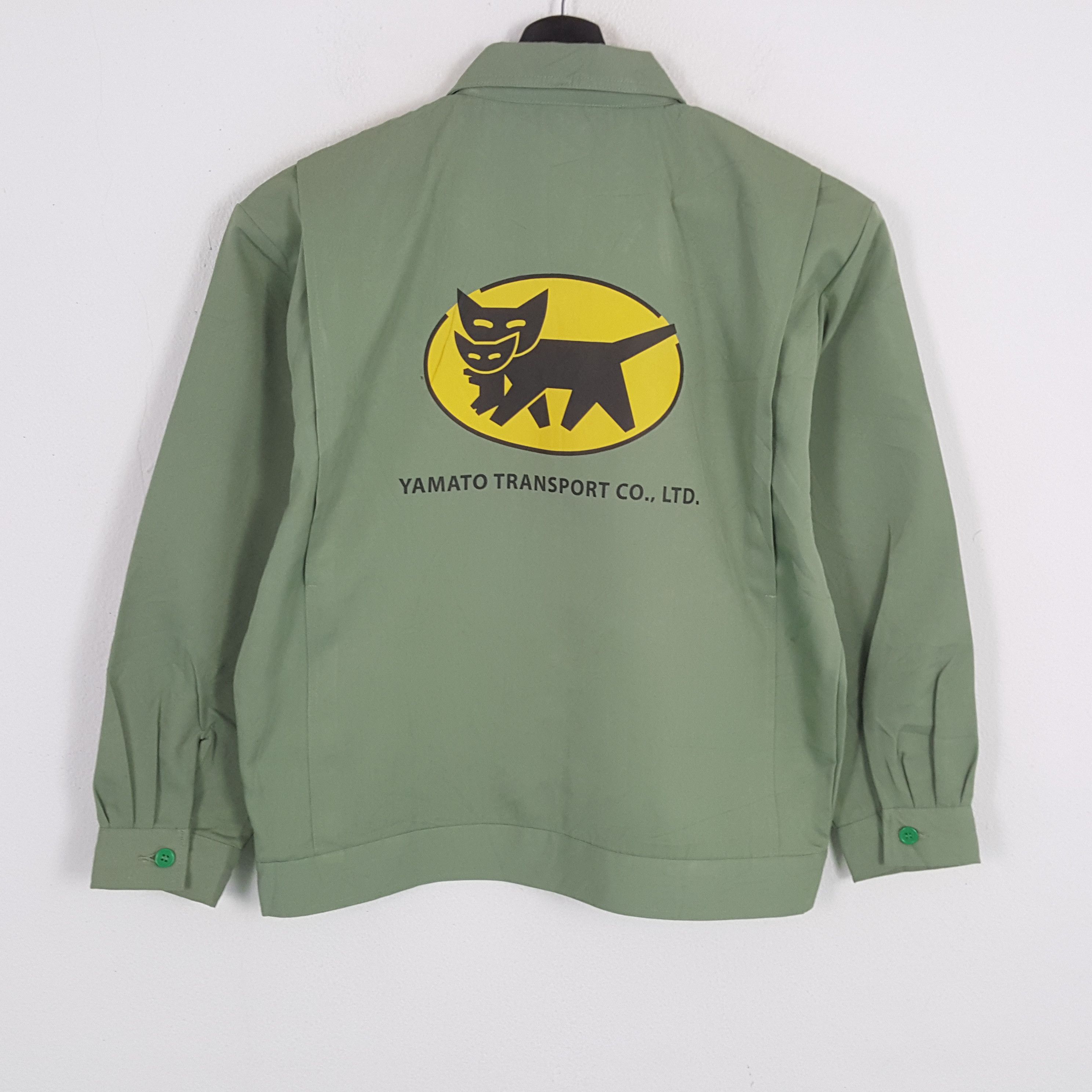 Japanese Brand × Vintage YAMATO TRANSPORT Japanese Workwear Custom Art Jacket Size US L / EU 52-54 / 3 - 1 Thumbnail