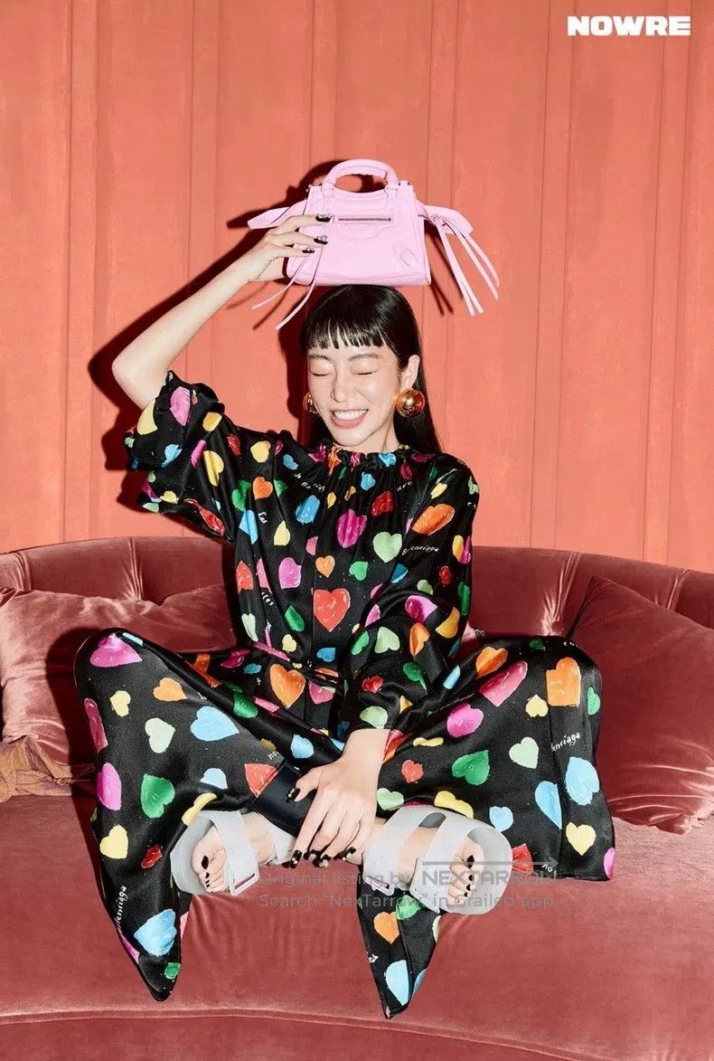 Balenciaga Balenciaga Valentine's Day Limited Colorful Heart Silk Dre Size XS / US 0-2 / IT 36-38 - 5 Thumbnail
