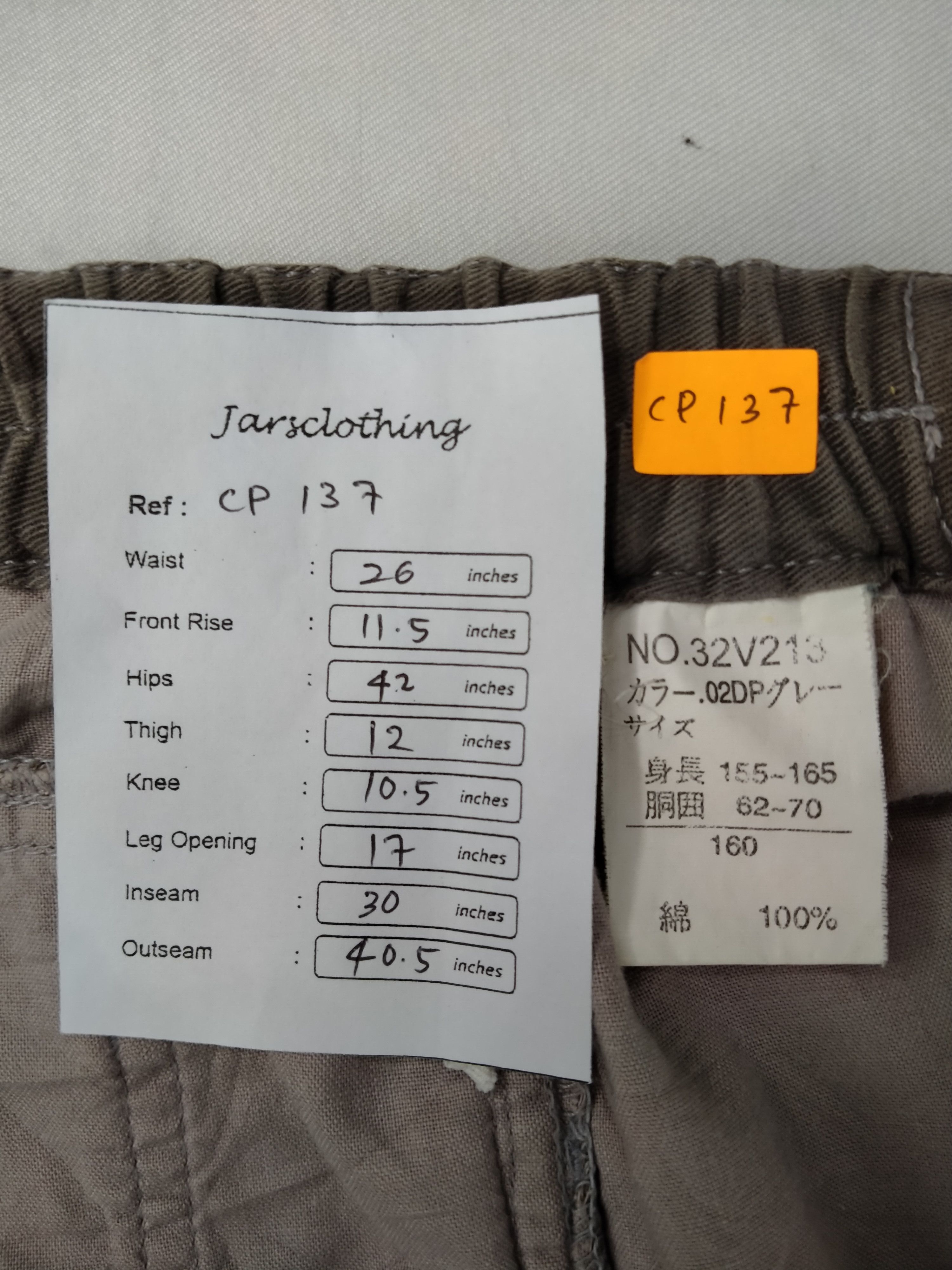 Japanese Brand Sivad Japanese Brand Elastic Cargo Multi Pocket Pants -CP137 Size US 26 / EU 42 - 8 Thumbnail