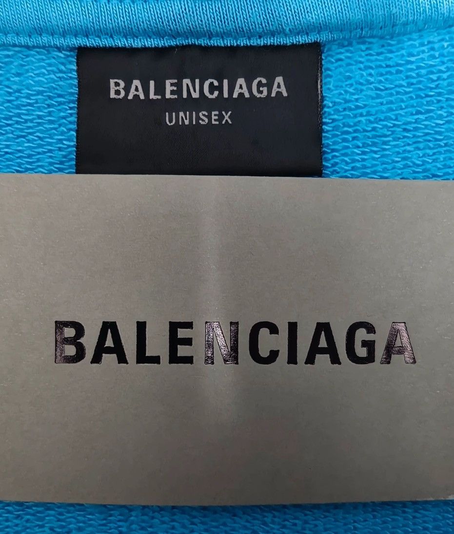 Balenciaga Balenciaga 23ss blue Manchester United graffi 2412-Nextarrow Size US XS / EU 42 / 0 - 5 Thumbnail
