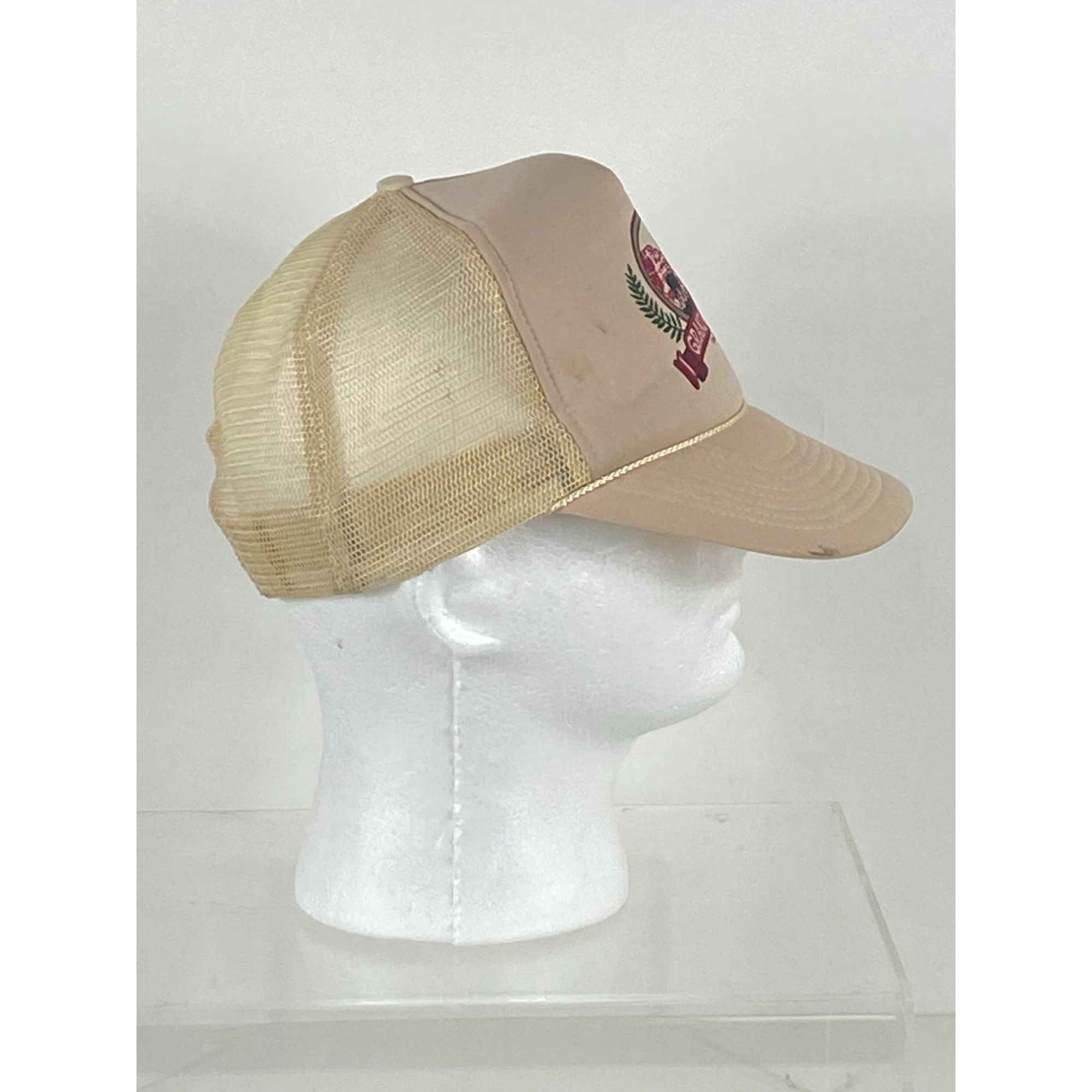 Other × Vintage Vintage Cameo Grand Canyon Trucker Mesh Snapback Hat Cap Bei Size ONE SIZE - 3 Thumbnail