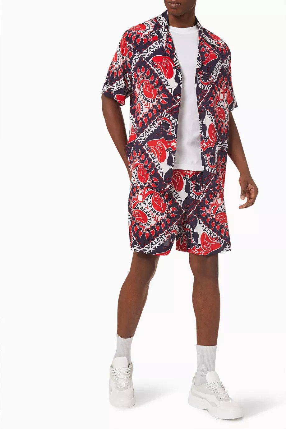Valentino o1y0525 Logo Short in Multicolor Size US 36 / EU 52 - 4 Thumbnail