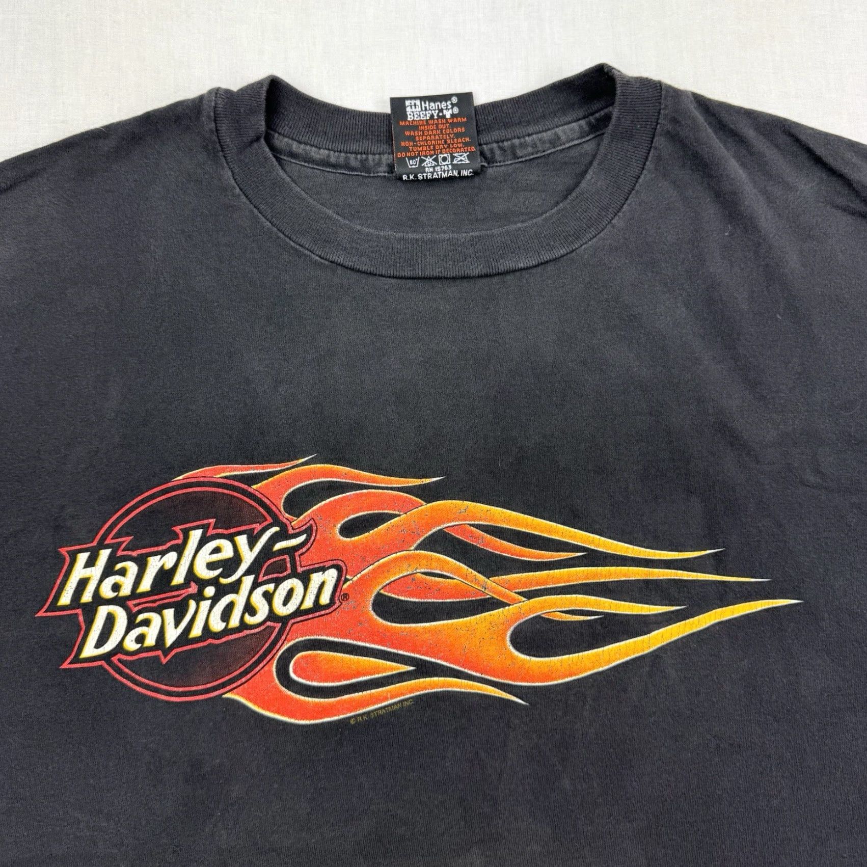 Harley Davidson VINTAGE Harley-Davidson T Shirt Adult Large Shirt Mens 90s USA Bike Desert Tucson Arizona Black Size US L / EU 52-54 / 3 - 4 Thumbnail