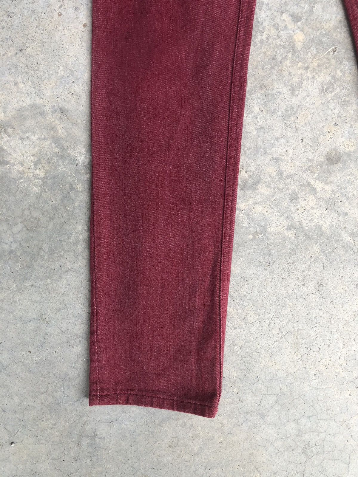 Issey Miyake Distressed Jeans Tete Homme Skinny Jeans Japanese Size US 30 / EU 46 - 6 Thumbnail