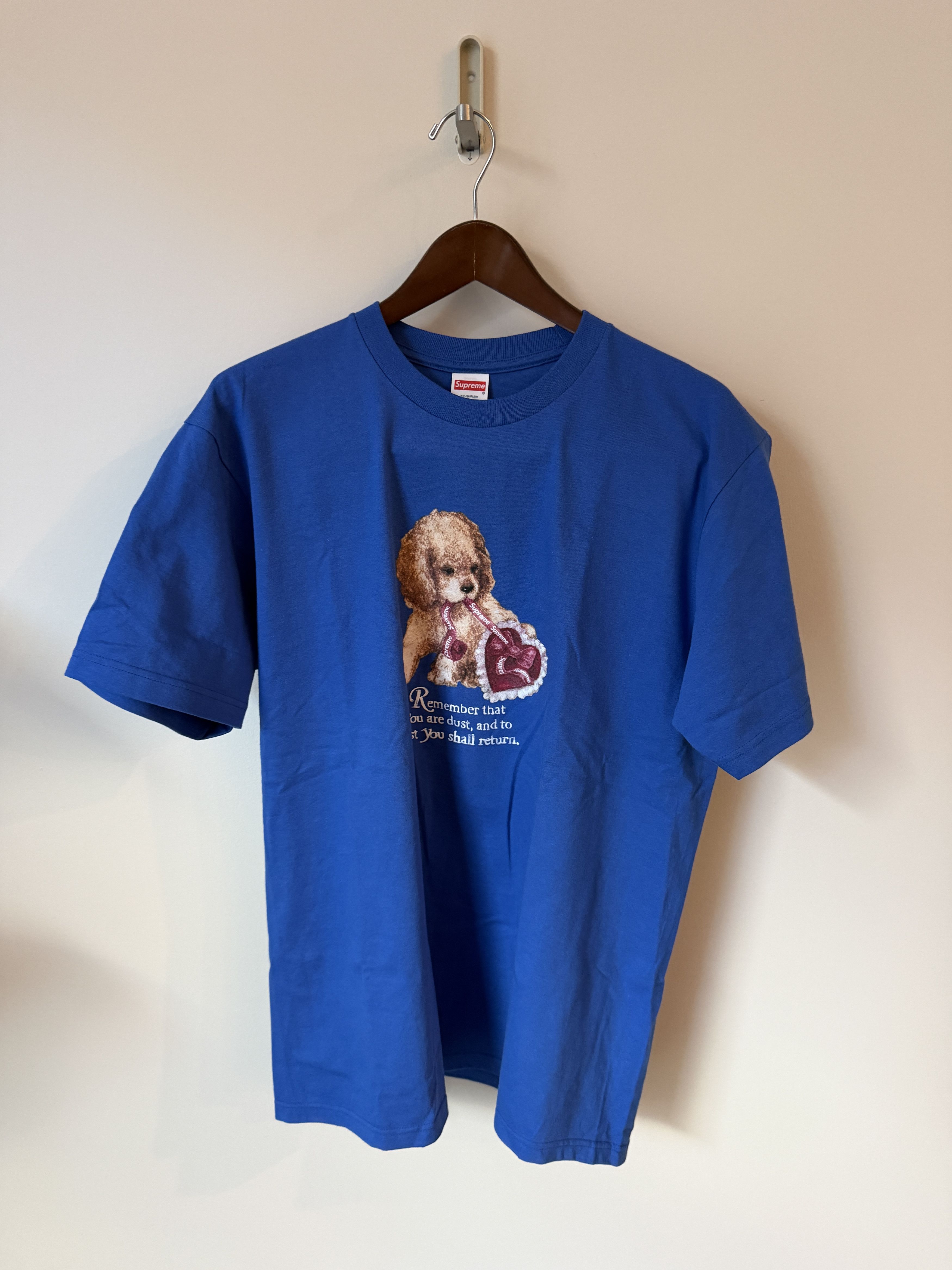 Supreme Supreme All dogs go to heaven tee (L) (NAVY) | Grailed
