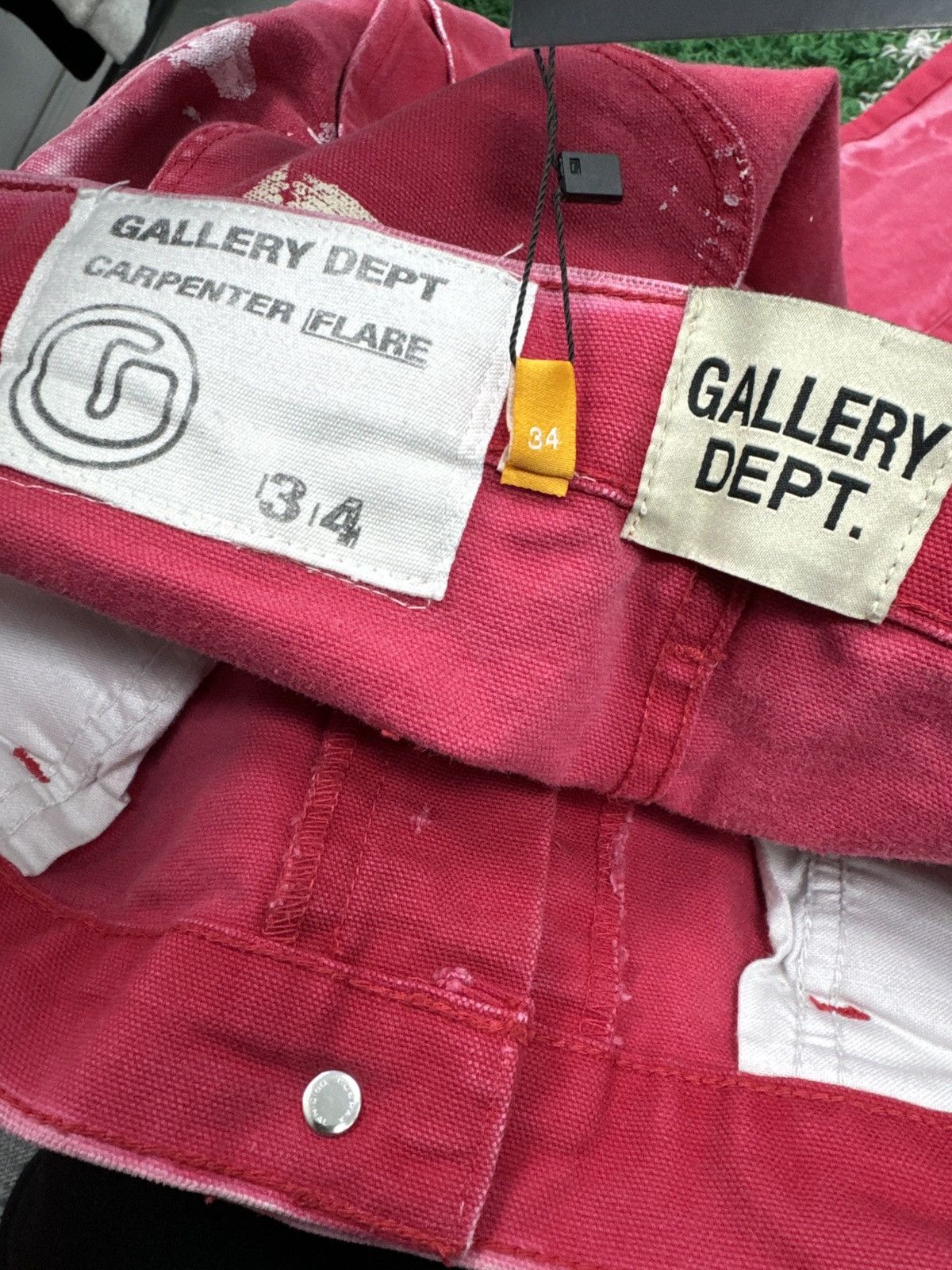 Gallery Dept. Red Gallery Dept. De La Flare Carpenter pants Size US 34 / EU 50 - 8 Thumbnail
