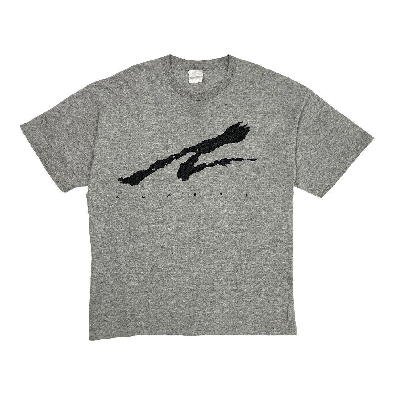 Nike Vintage NIKE Andre Agassi T-Shirt Spell Out Challenge Court Size US L / EU 52-54 / 3 - 1 Thumbnail