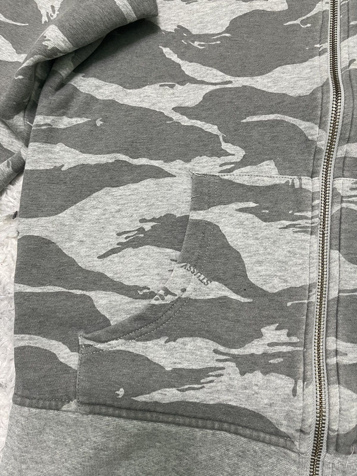 Stussy OG STYLE STUSSY TIGER STRIPES CAMO HOODIE ZIPPER Size US M / EU 48-50 / 2 - 8 Thumbnail
