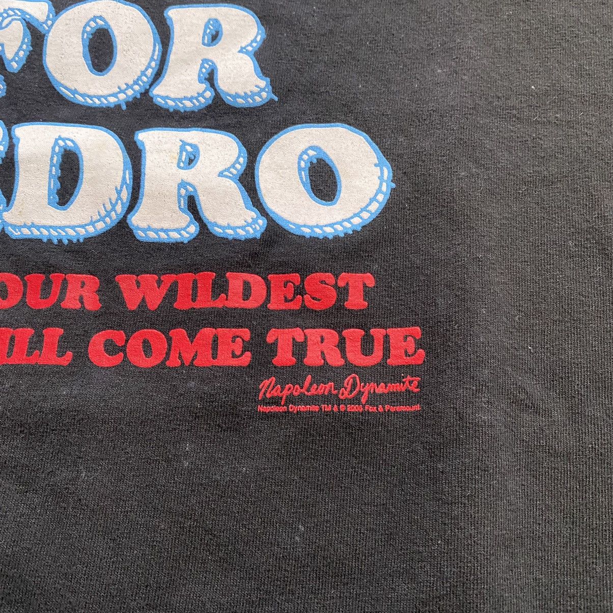 Vintage NAPOLEON DYNAMITE 2005 VOTE FOR PEDRO T SHIRT Size US M / EU 48-50 / 2 - 3 Thumbnail