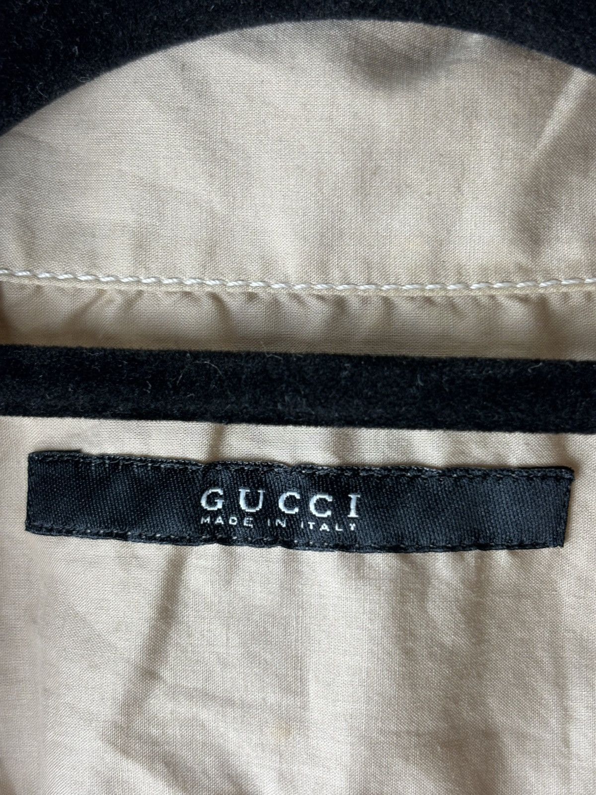 Gucci Vintage Gucci Military Lightweight Jacket Size M / US 6-8 / IT 42-44 - 3 Thumbnail