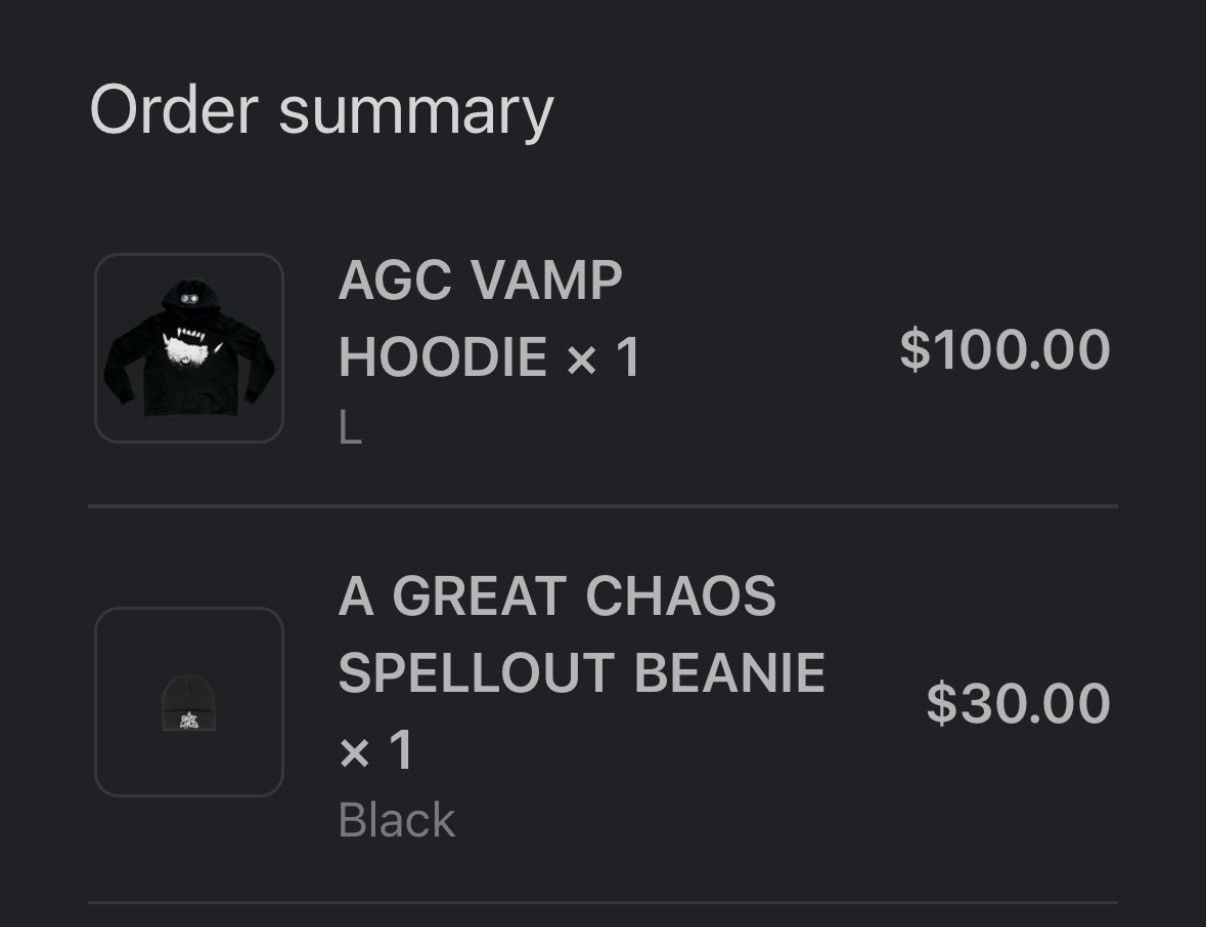 Ken Carson Ken Carson AGC A Great Chaos Actual Hate Vamp Hoodie Size US L / EU 52-54 / 3 - 4 Thumbnail