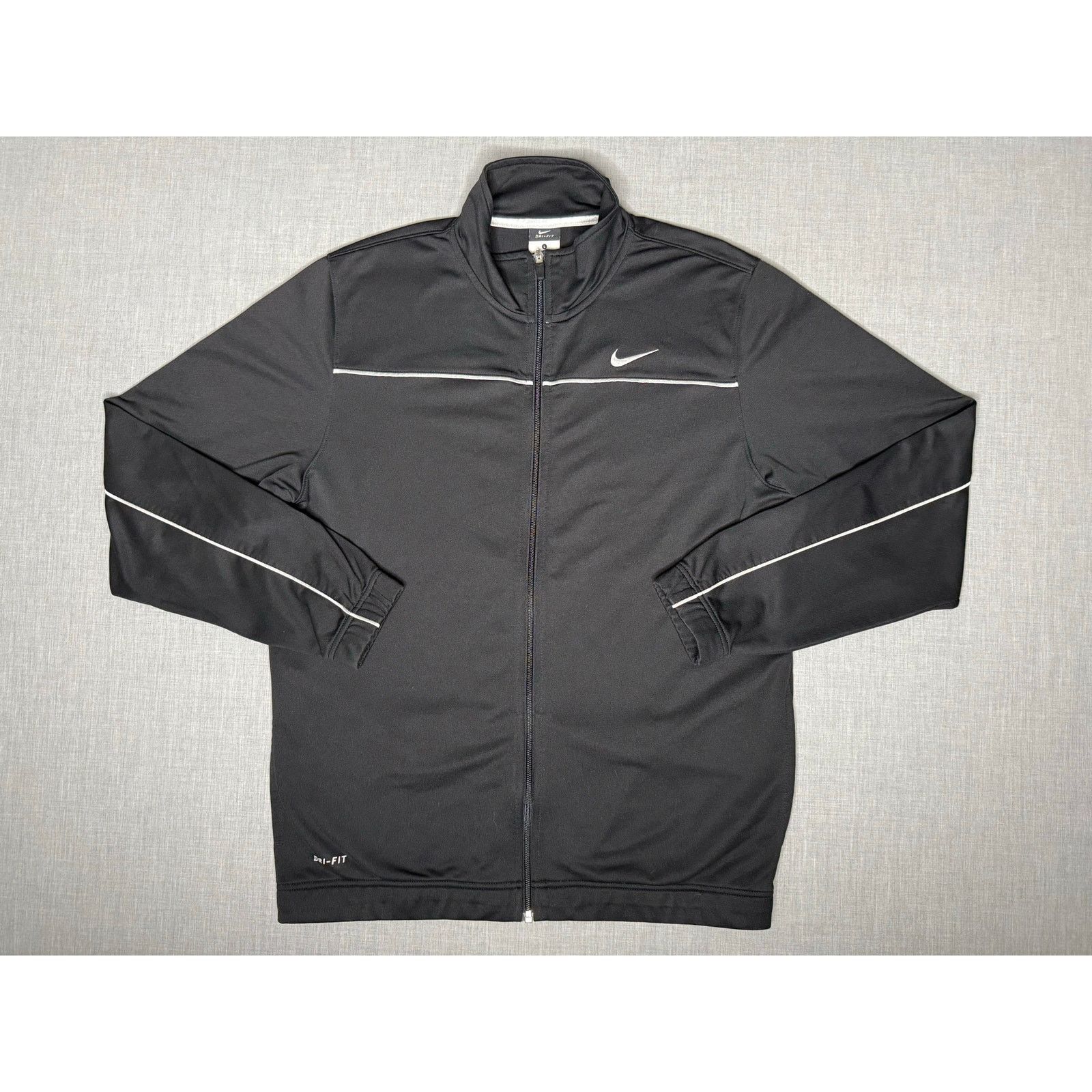 Nike Nike Dri-Fit Full Zip Athletic Track Jacket Large Size US L / EU 52-54 / 3 - 1 Thumbnail