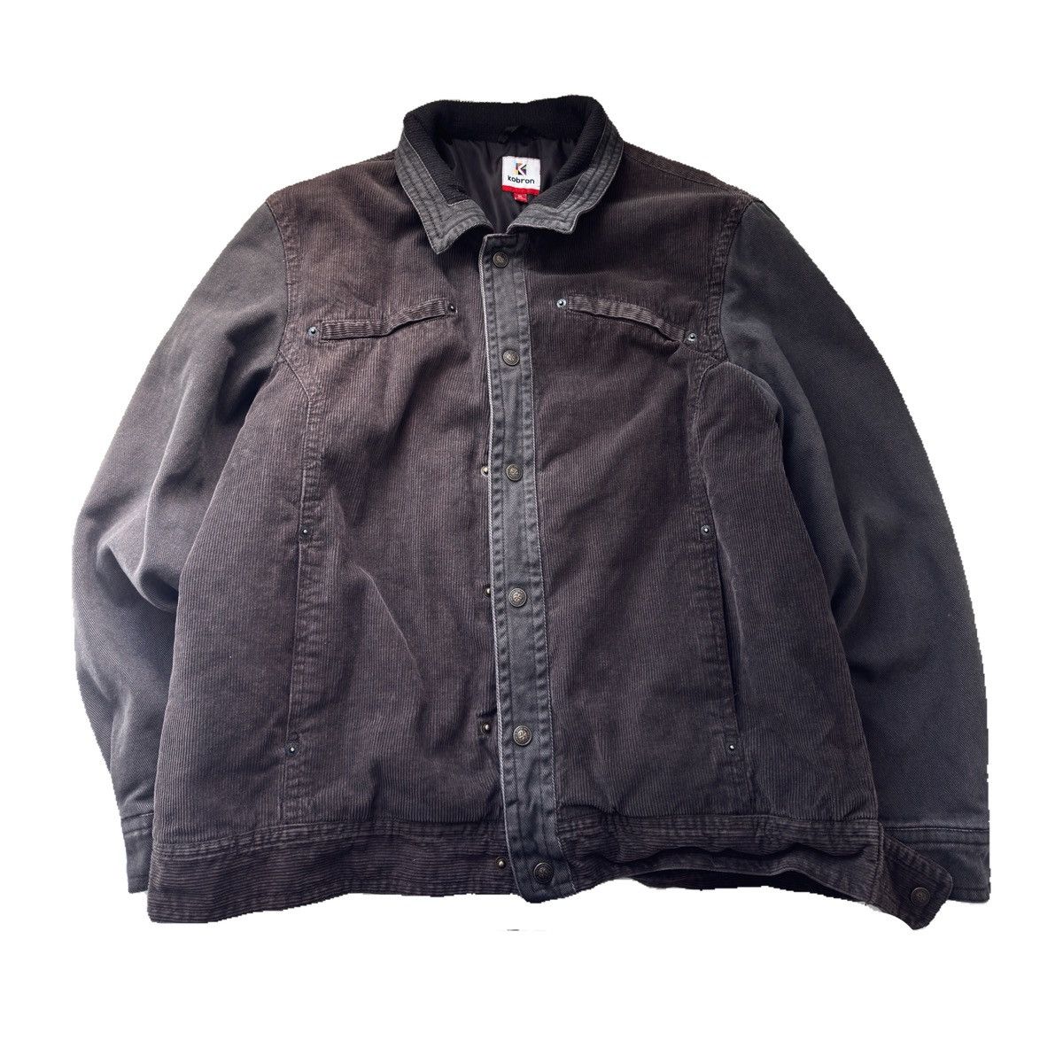 Other Vintage Kabron Corduroy Work Jacket Size US XL / EU 56 / 4 - 1 Thumbnail