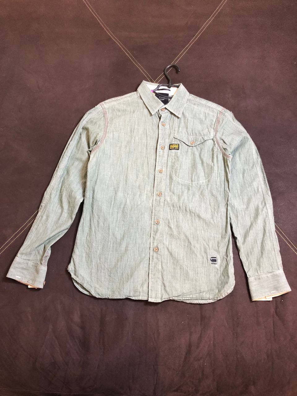 G-Star Vintage G star raw co longsleeve button up shirt Size US M / EU 48-50 / 2 - 1 Thumbnail