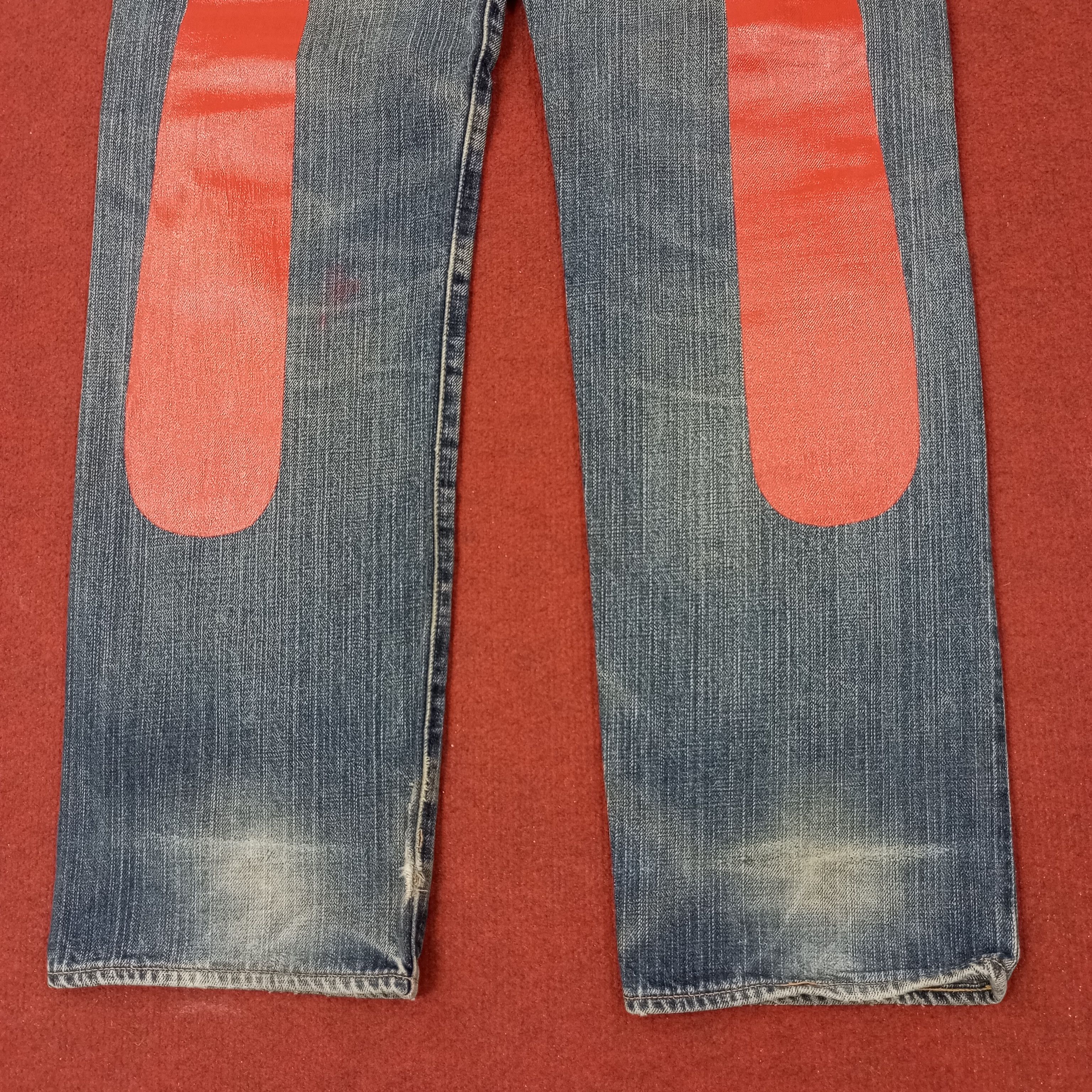 Evisu Evisu X McDonald Japanese Brand Custom Daicock Jeans c252n25 Size US 28 / EU 44 - 3 Thumbnail