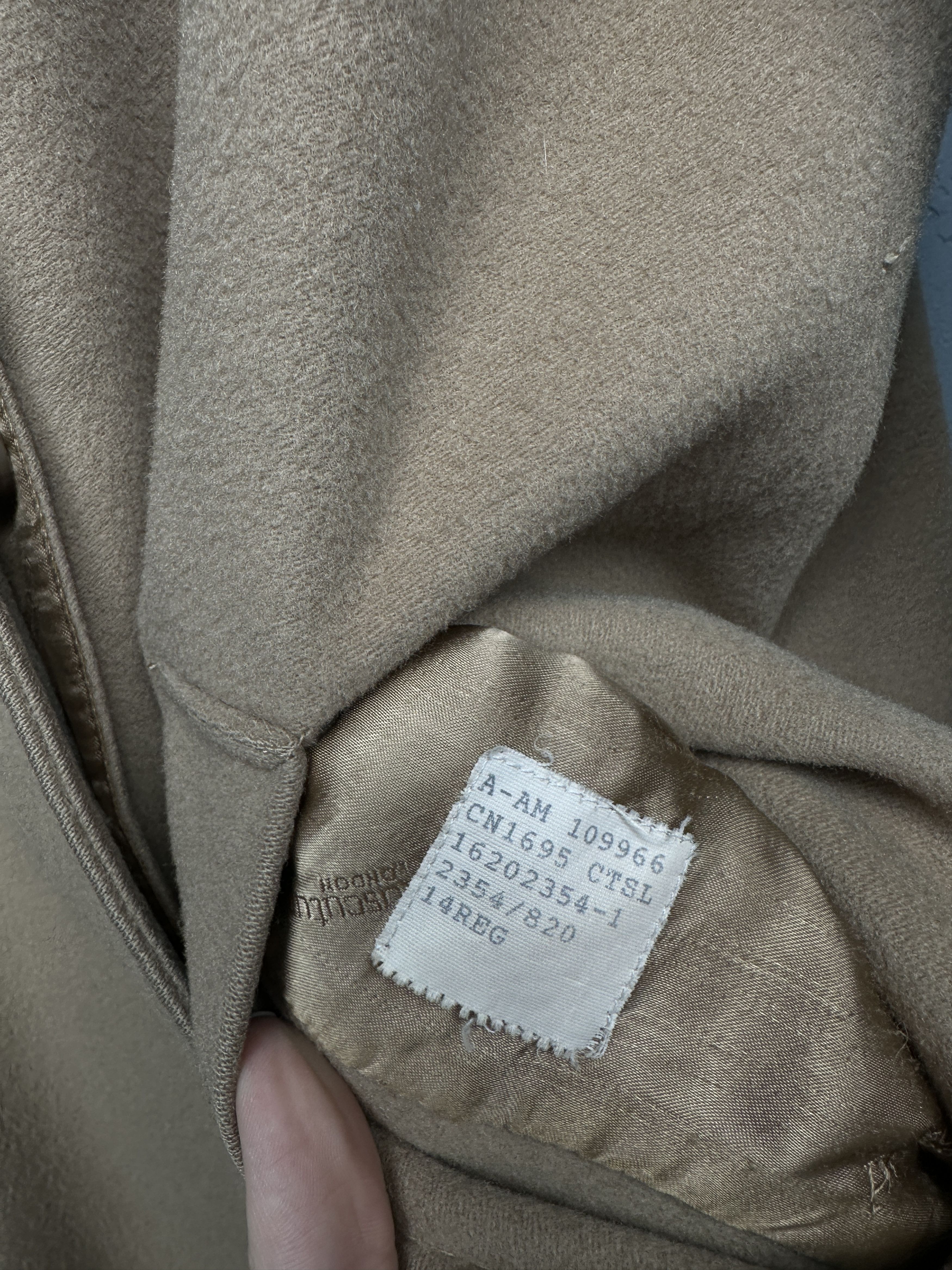 Aquascutum × Vintage Aquascutum Vintage Womens Wool Coat Jacket Size L / US 10 / IT 46 - 4 Thumbnail