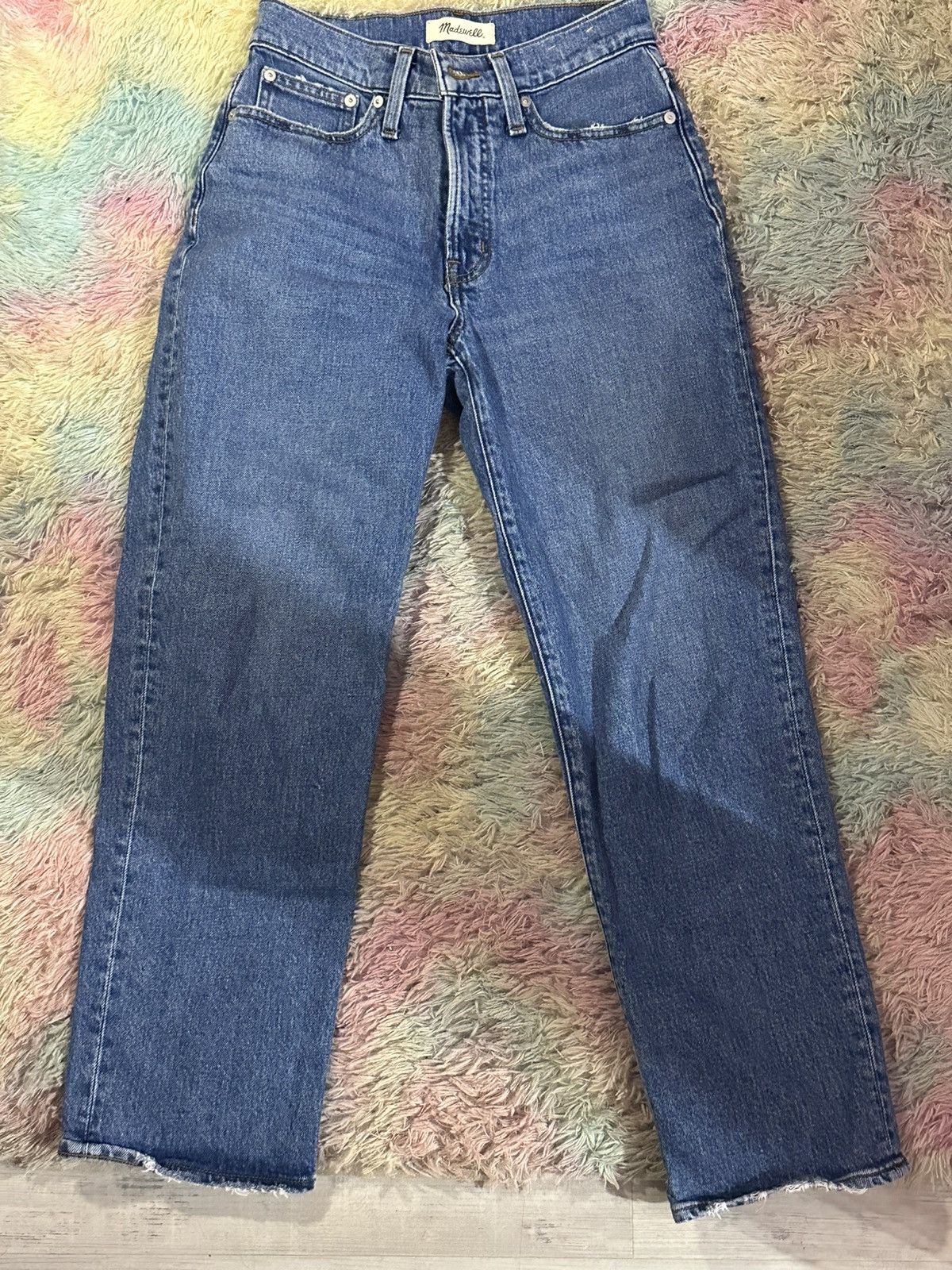 Madewell perfect straight leg jean Size 26" / US 2 / IT 38 - 1 Thumbnail