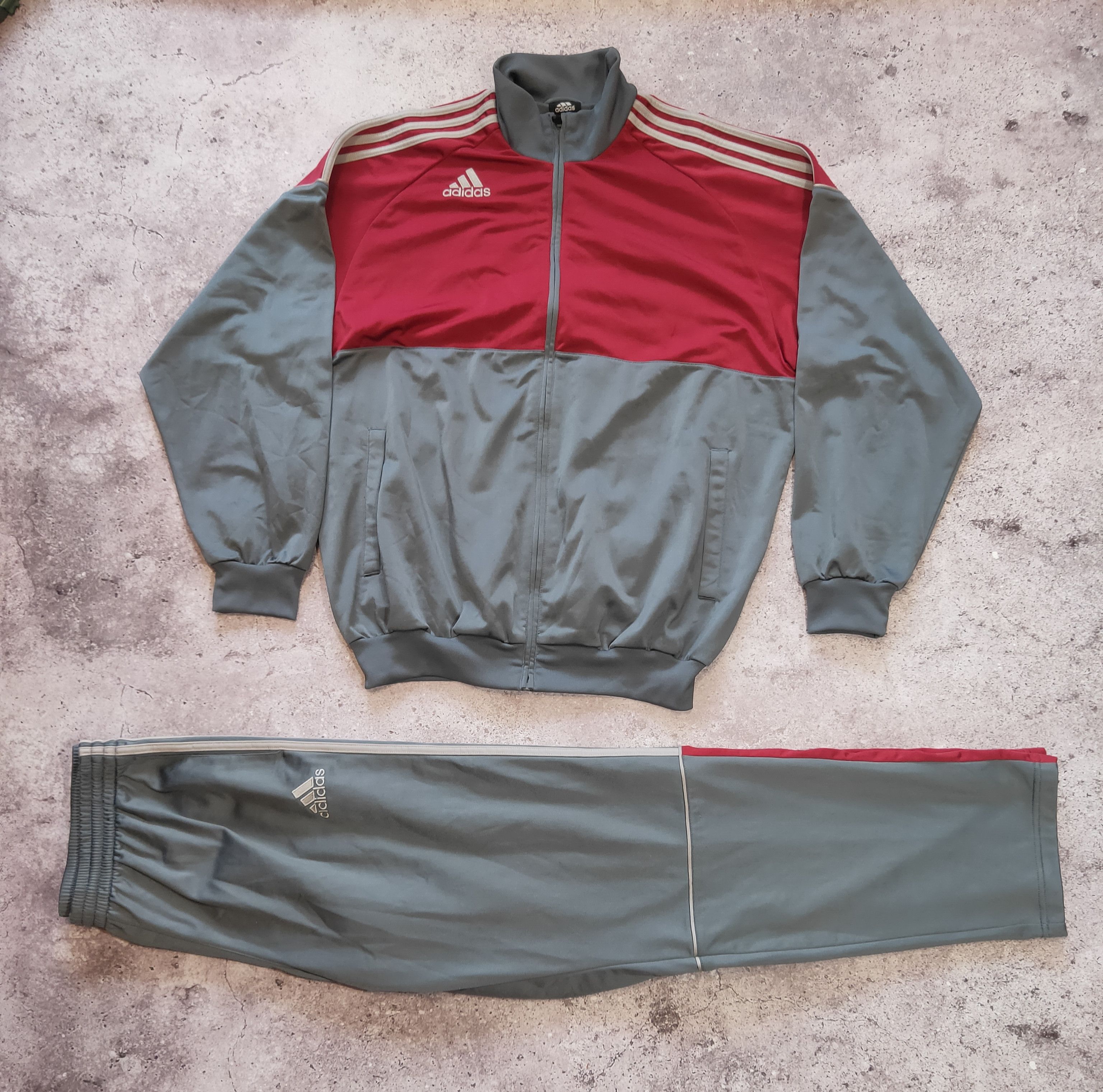 adidas Adidas Navy 70s Descente Trico Color Track Jacket
