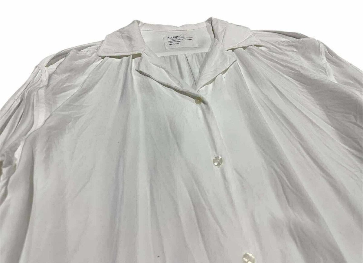 Japanese Brand 🔥Japanese Avant Garde Allege Open Sleeves Rayon Shirt Size US L / EU 52-54 / 3 - 6 Thumbnail