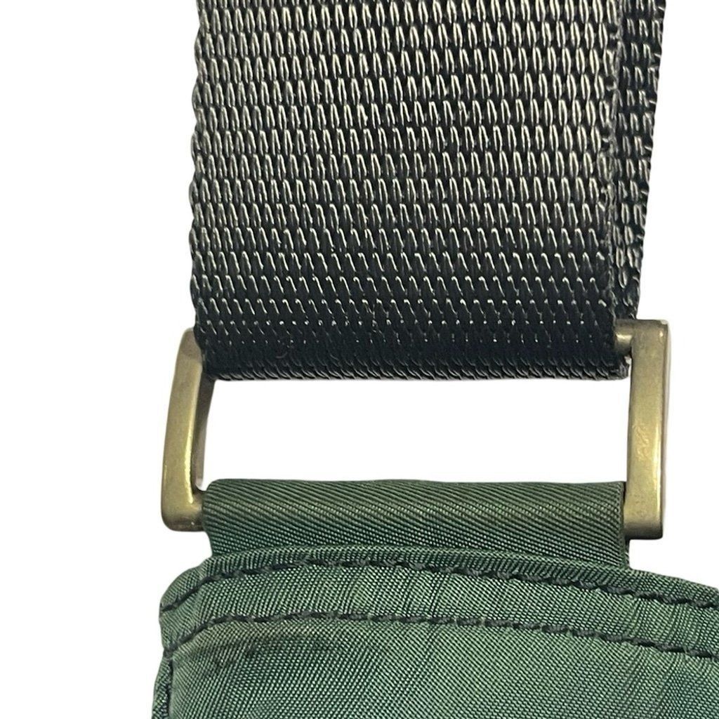 Prada Authentic PRADA Blue/Green Nylon Shoulder Crossbody Bag Adju Size ONE SIZE - 9 Thumbnail